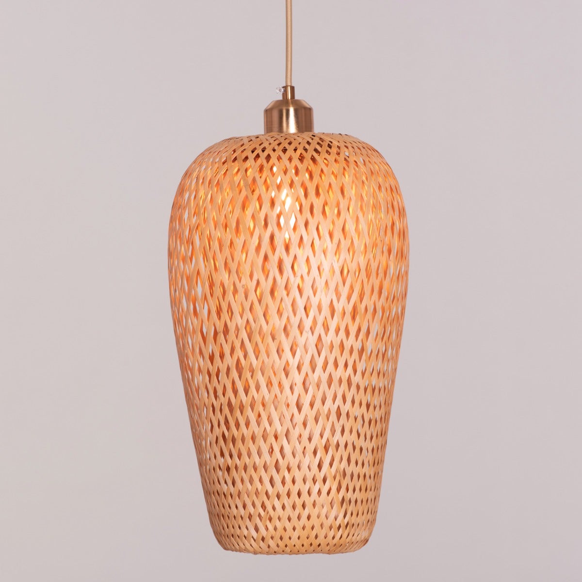 Pay Your Dues Rattan Pendant Light