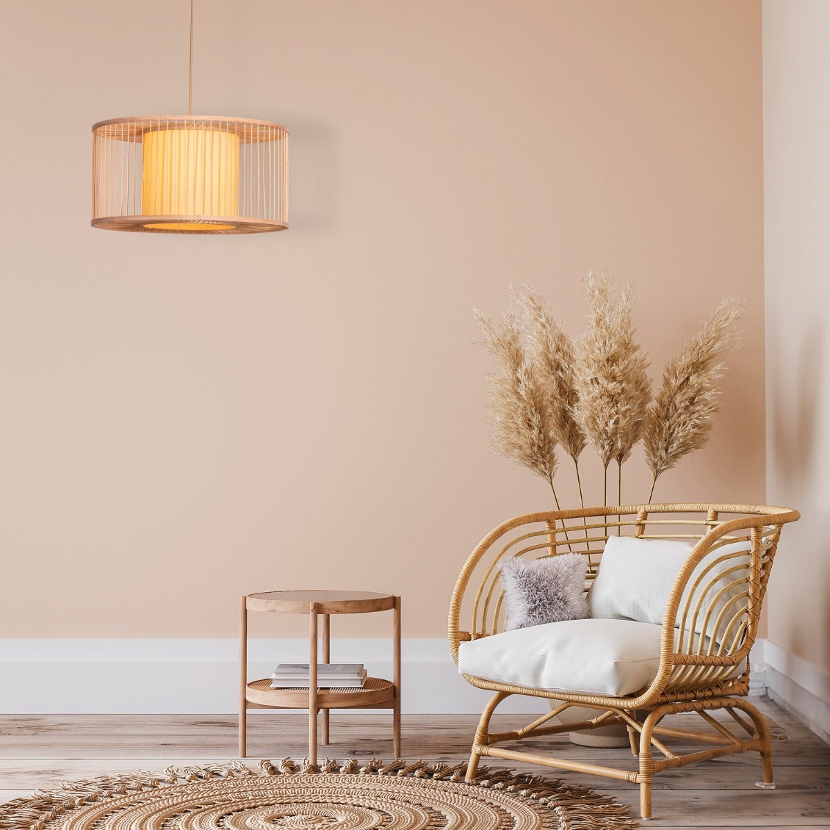 Bamboo Bonanza Bamboo Pendant Light