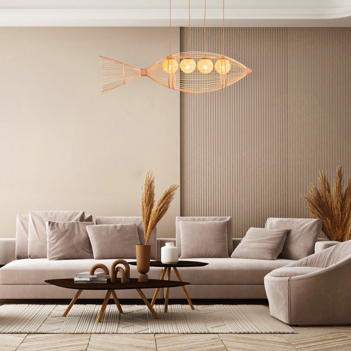 Great Escape (Large) Bamboo Chandelier