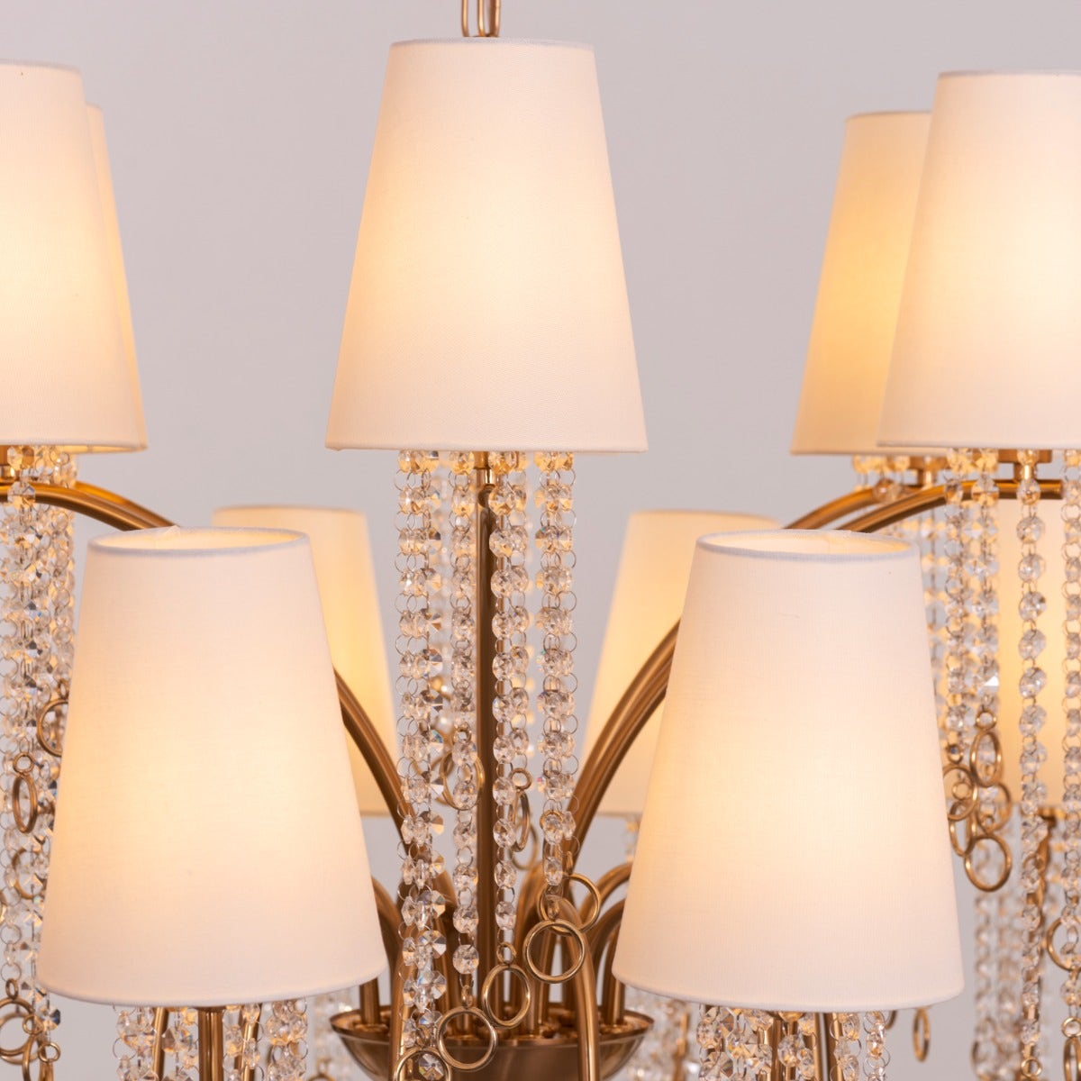 Myth & Magic (Large, Gold) Glass Crystal Chandelier