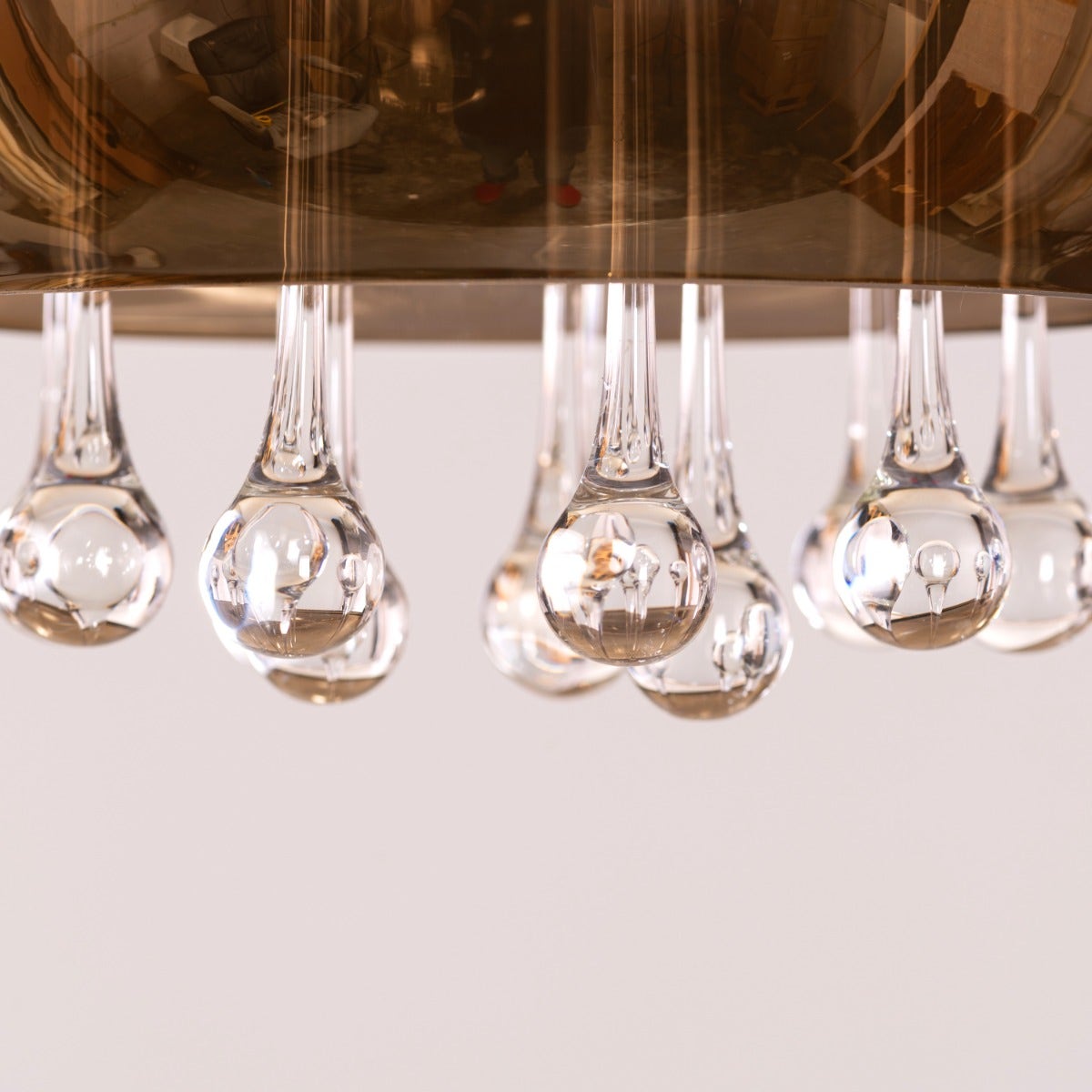 Enchanted (Small, Gold) Crystal Chandelier