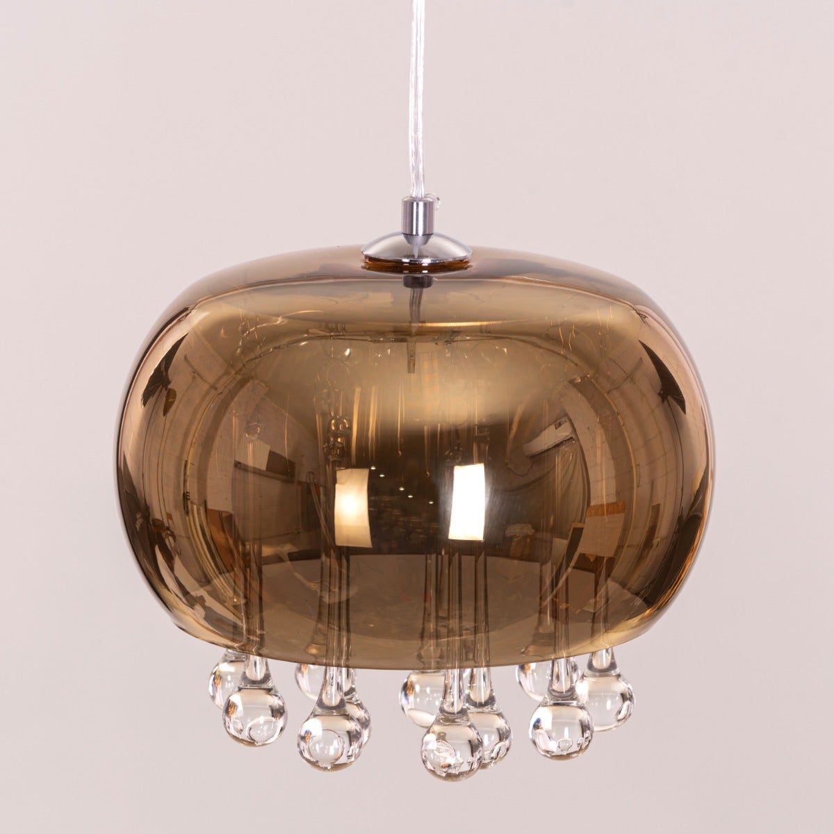 Enchanted (Small, Gold) Crystal Chandelier