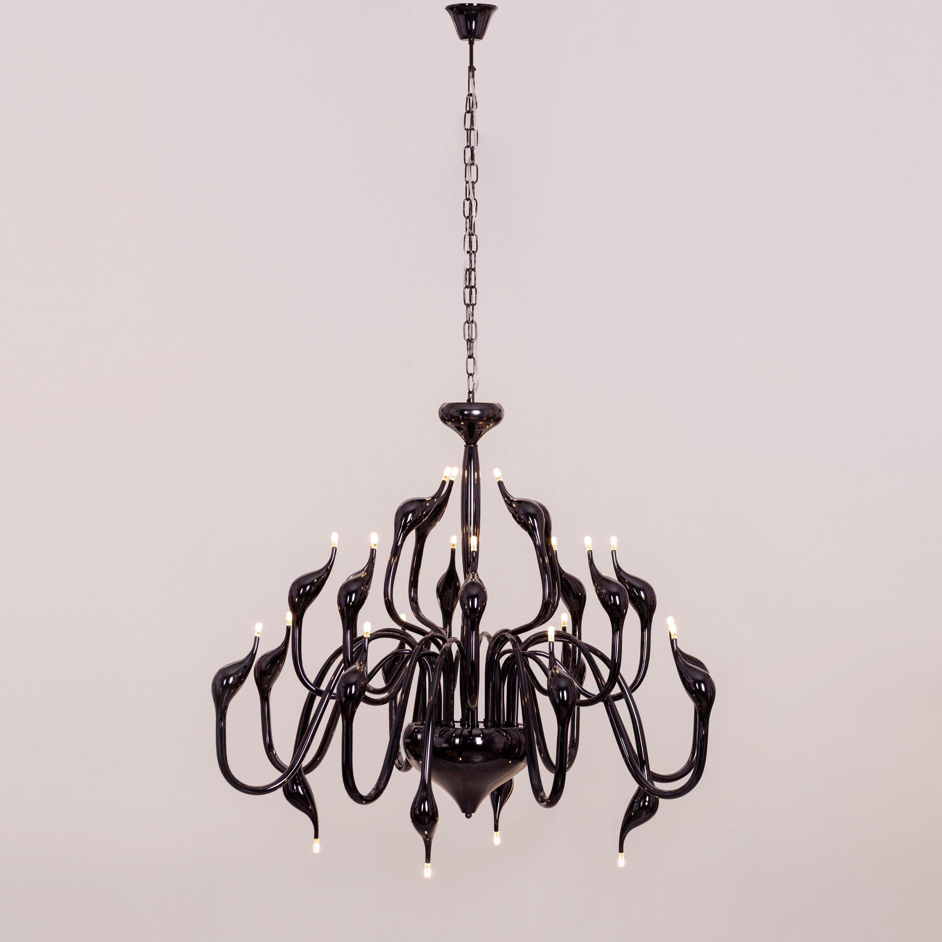 Play Your Cards (Large, Black) Chandelier