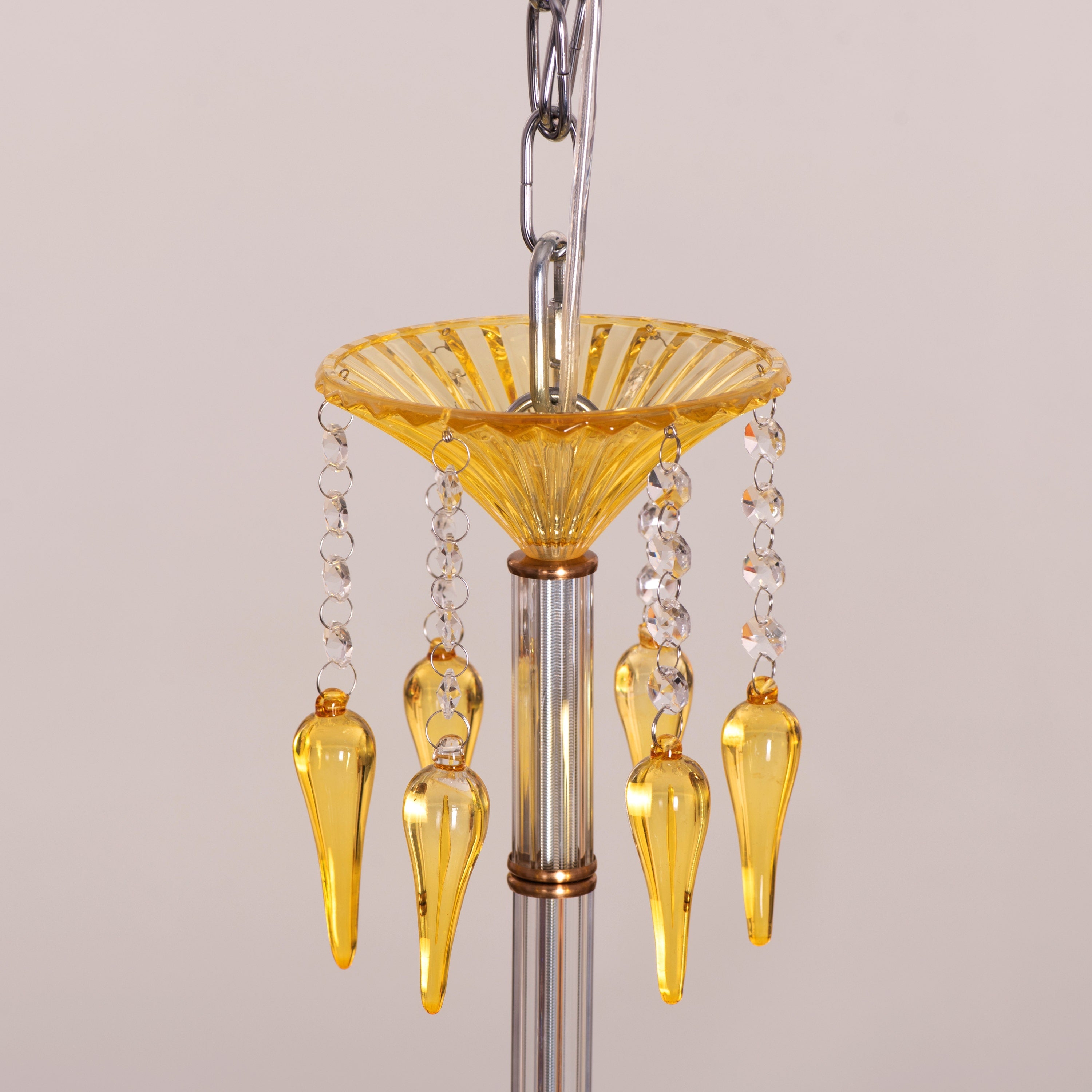 Wealthy Not Rich (Large, Gold) Crystal Chandelier