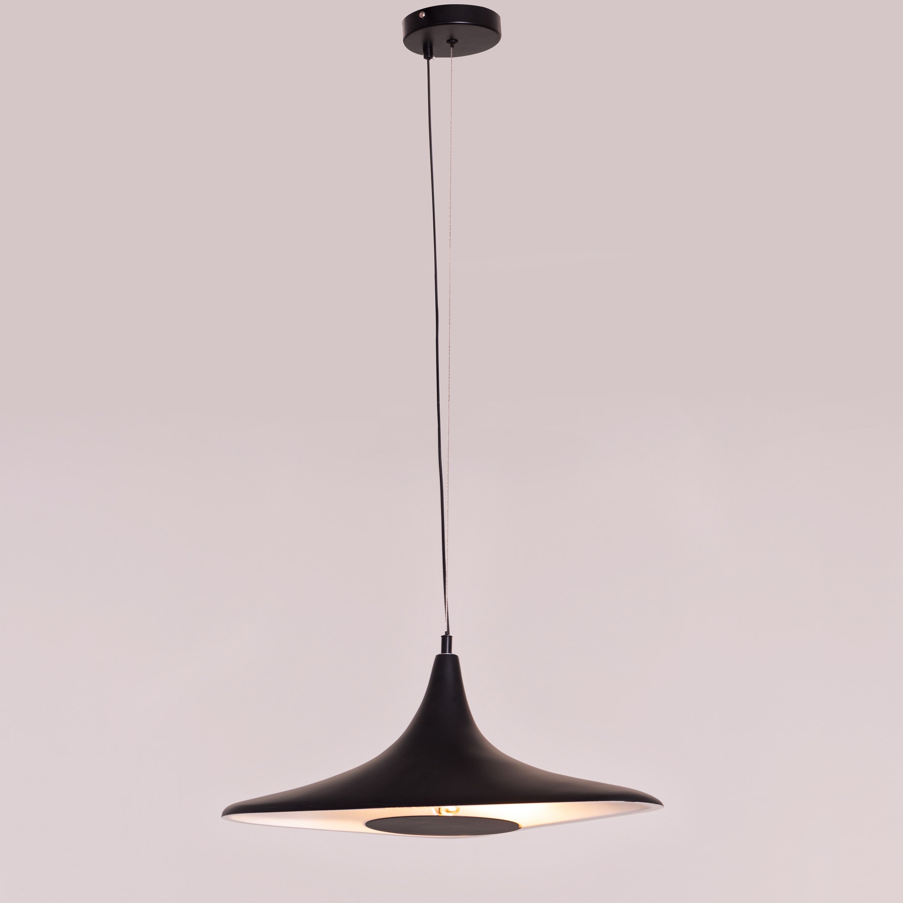 Pay To Play (Black, Built-In LED) Pendant Light