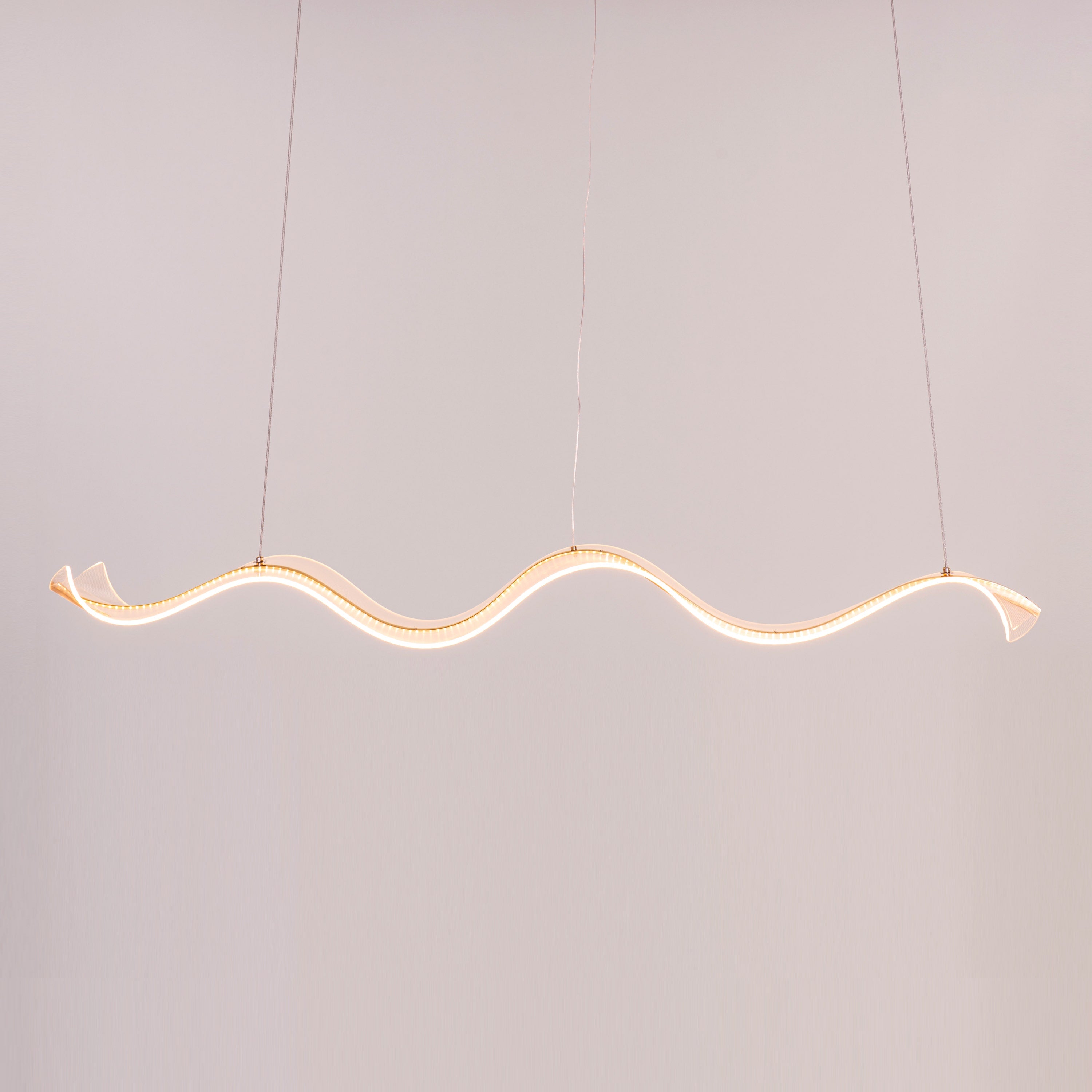 Summer Days (Gold, 3 Color LED) Chandelier