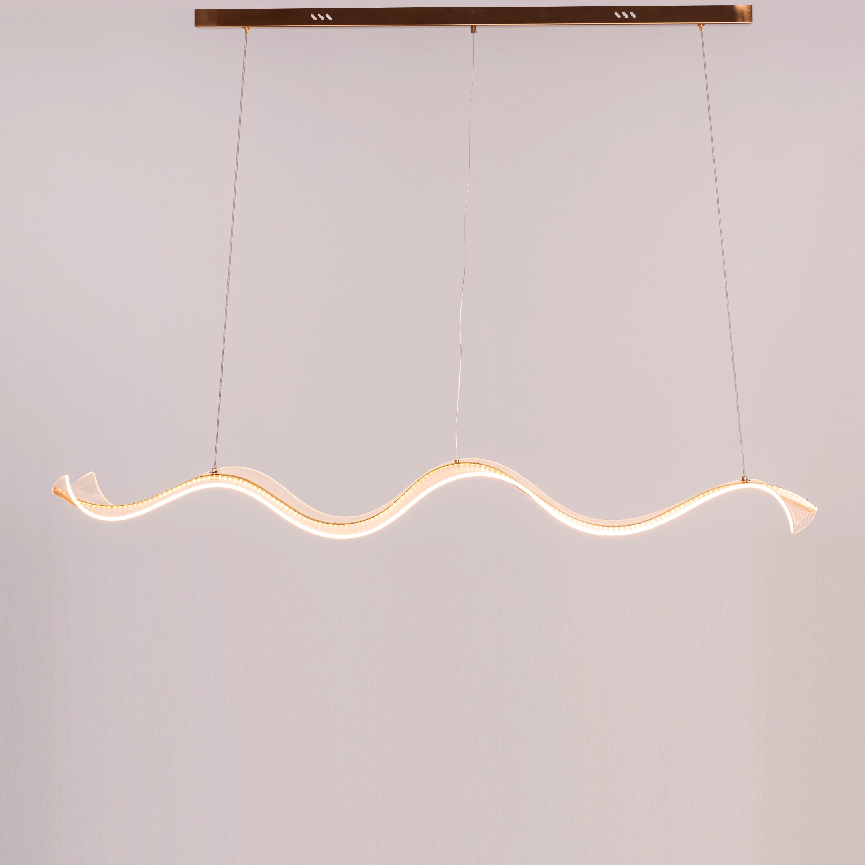 Summer Days (Gold, 3 Color LED) Chandelier