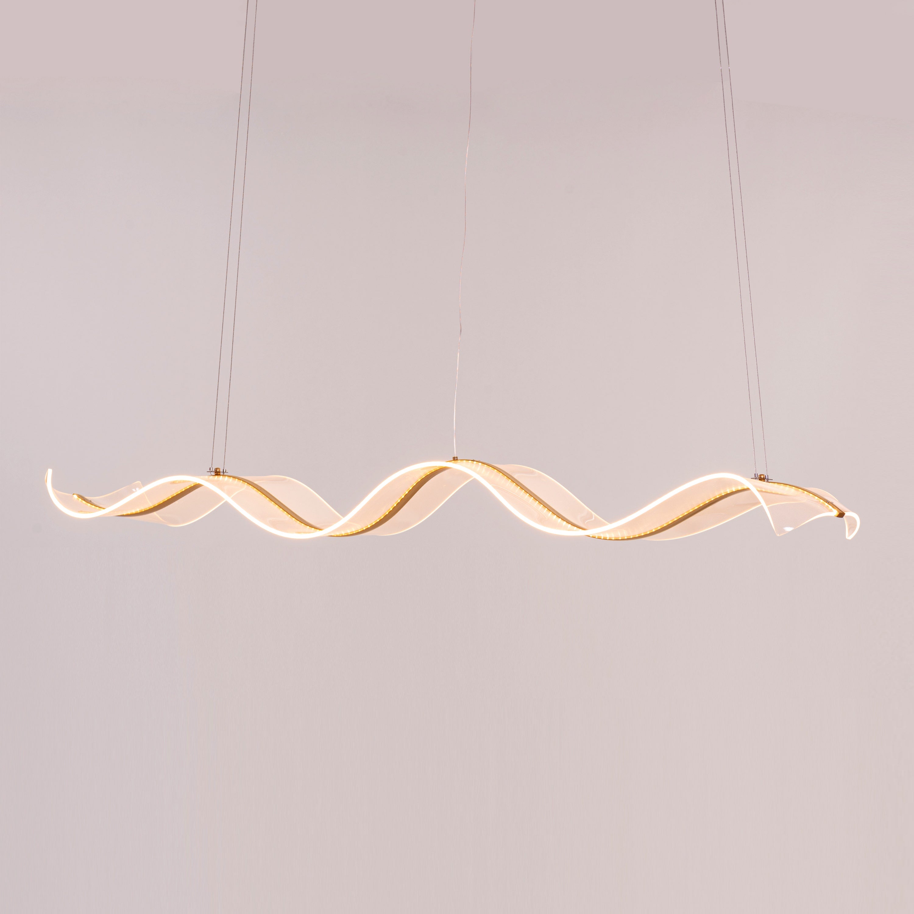 Summer Days (Gold, 3 Color LED) Chandelier