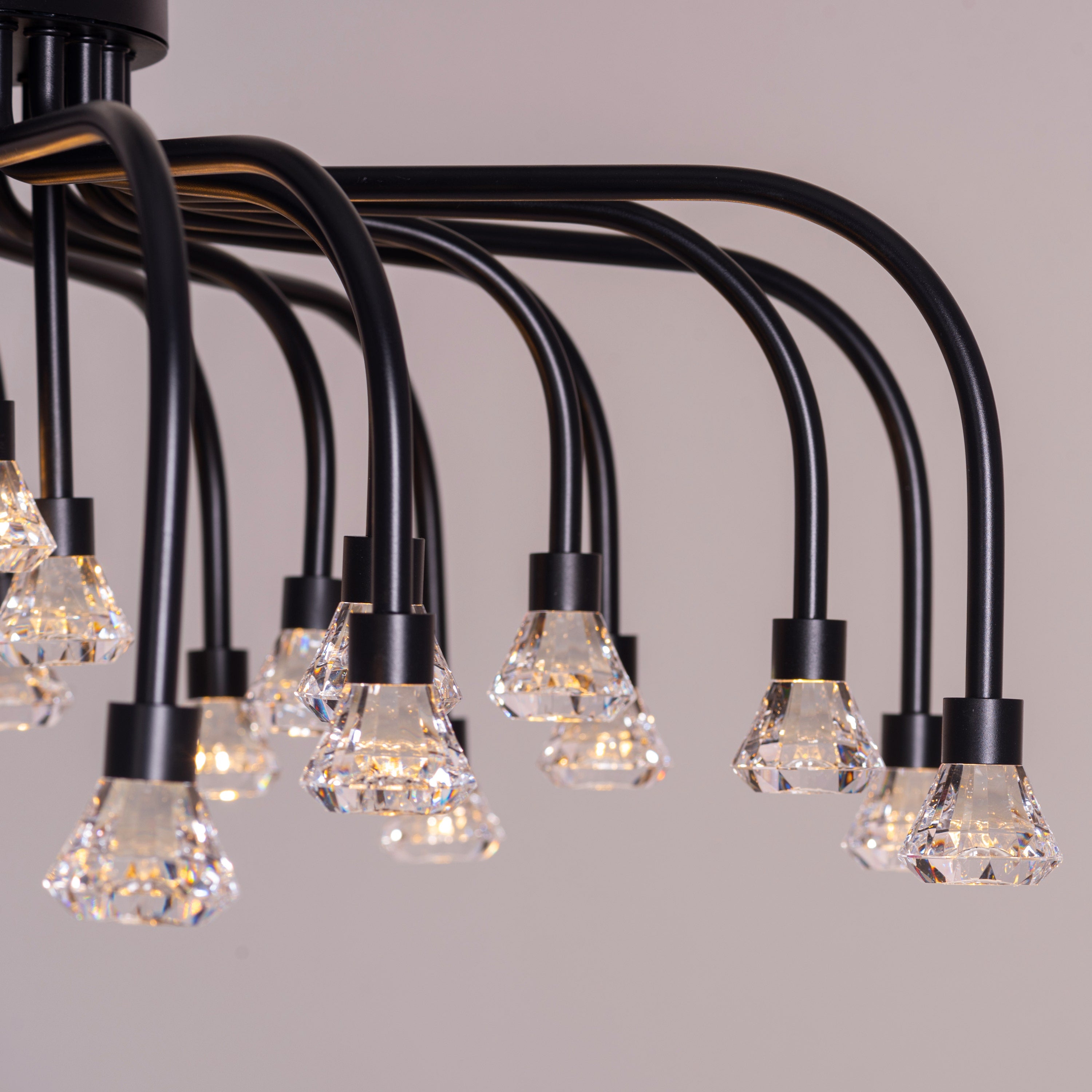 Queen Of Chaos (Black) Built-In LED Chandelier