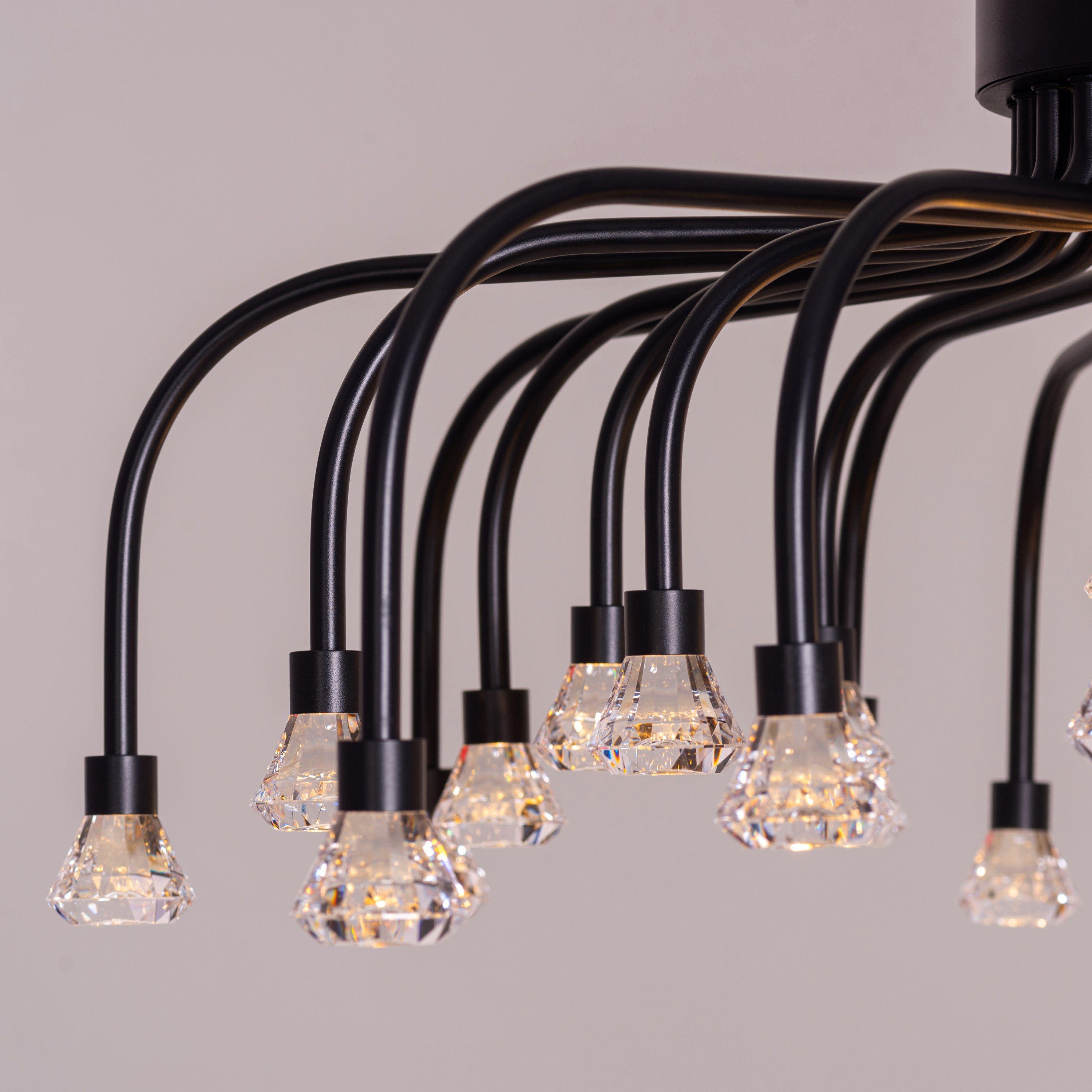 Queen Of Chaos (Black) Built-In LED Chandelier