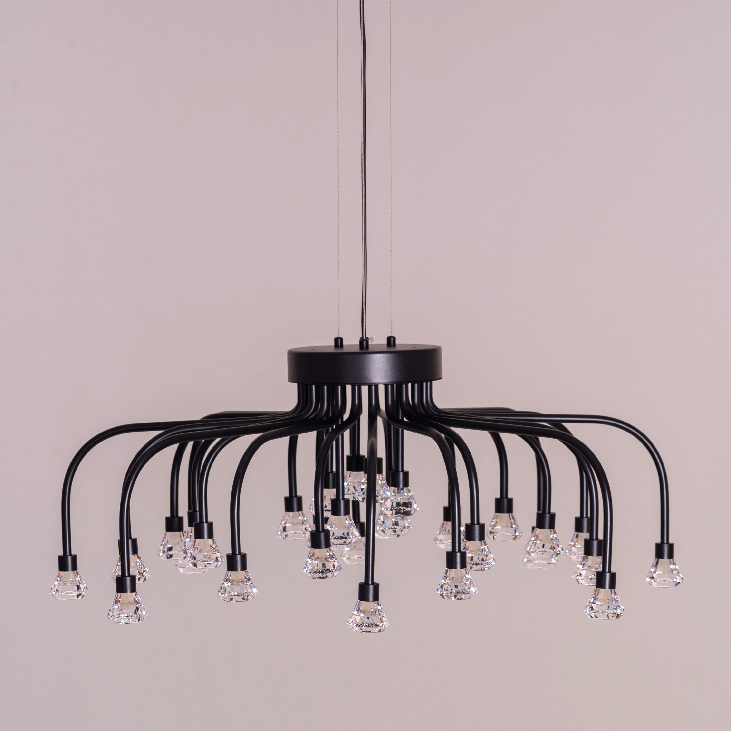 Queen Of Chaos (Black) Built-In LED Chandelier