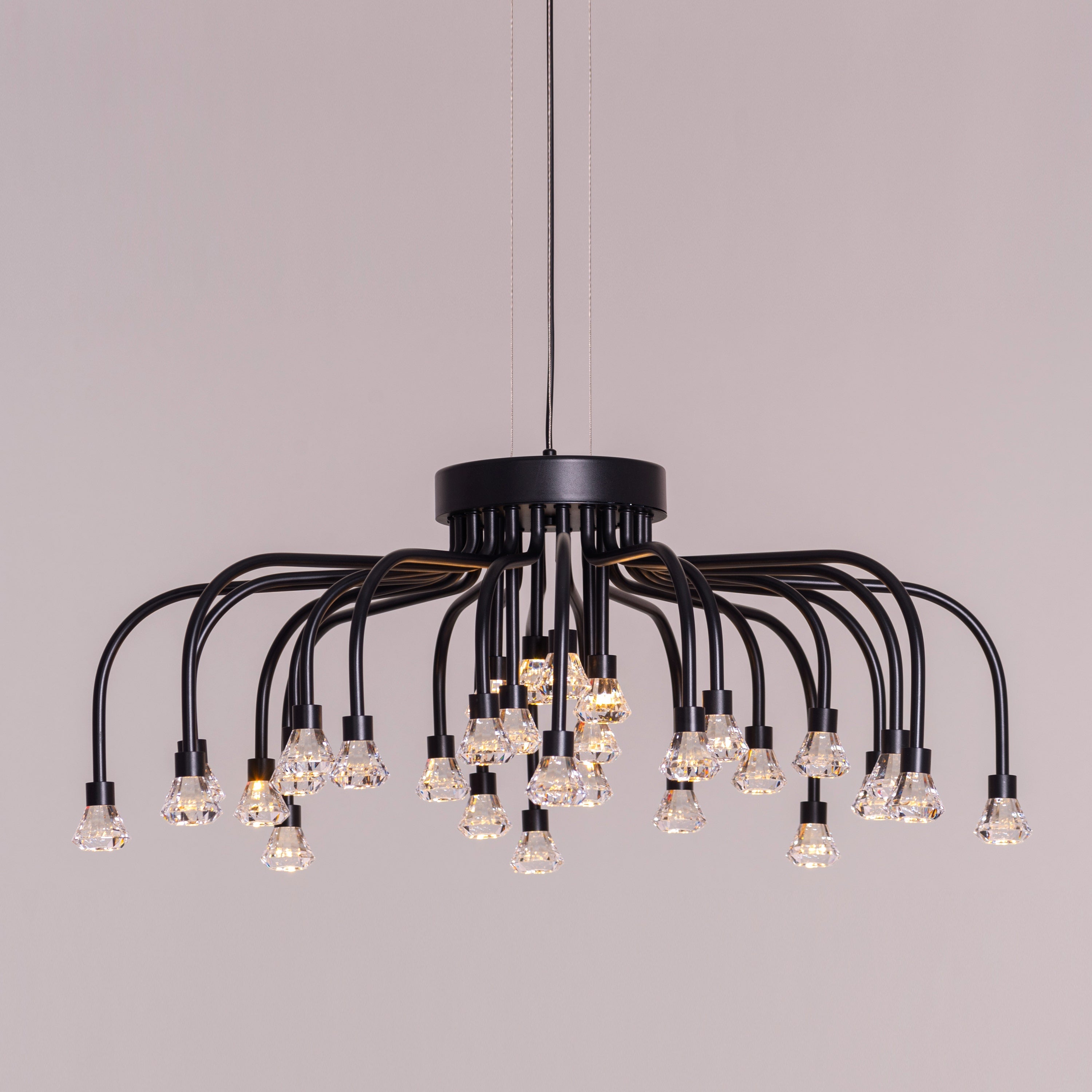Queen Of Chaos (Black) Built-In LED Chandelier