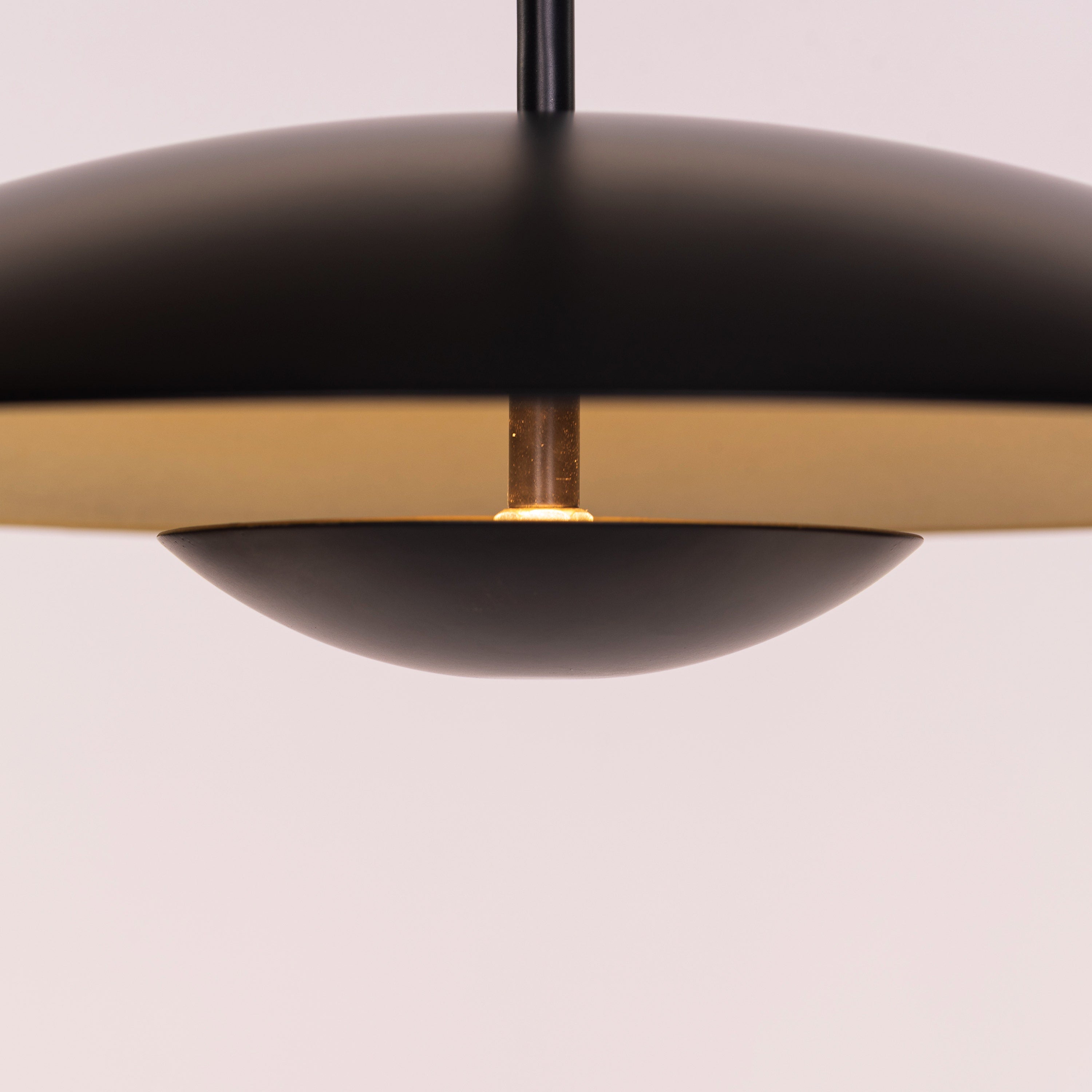 Kickstart (Black, Built-In LED) Pendant Light