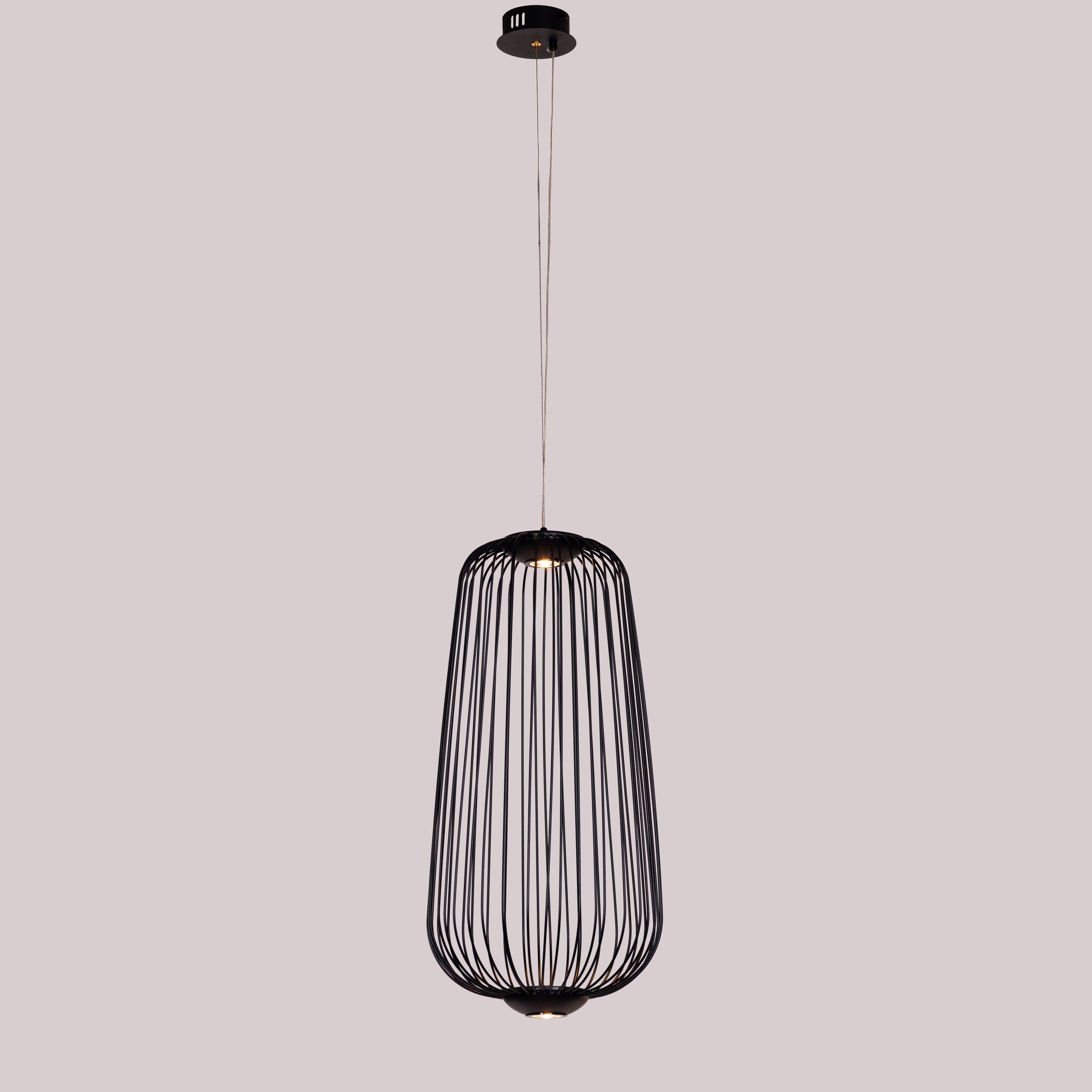 Playback (Black, 3 Color LED) Pendant Light