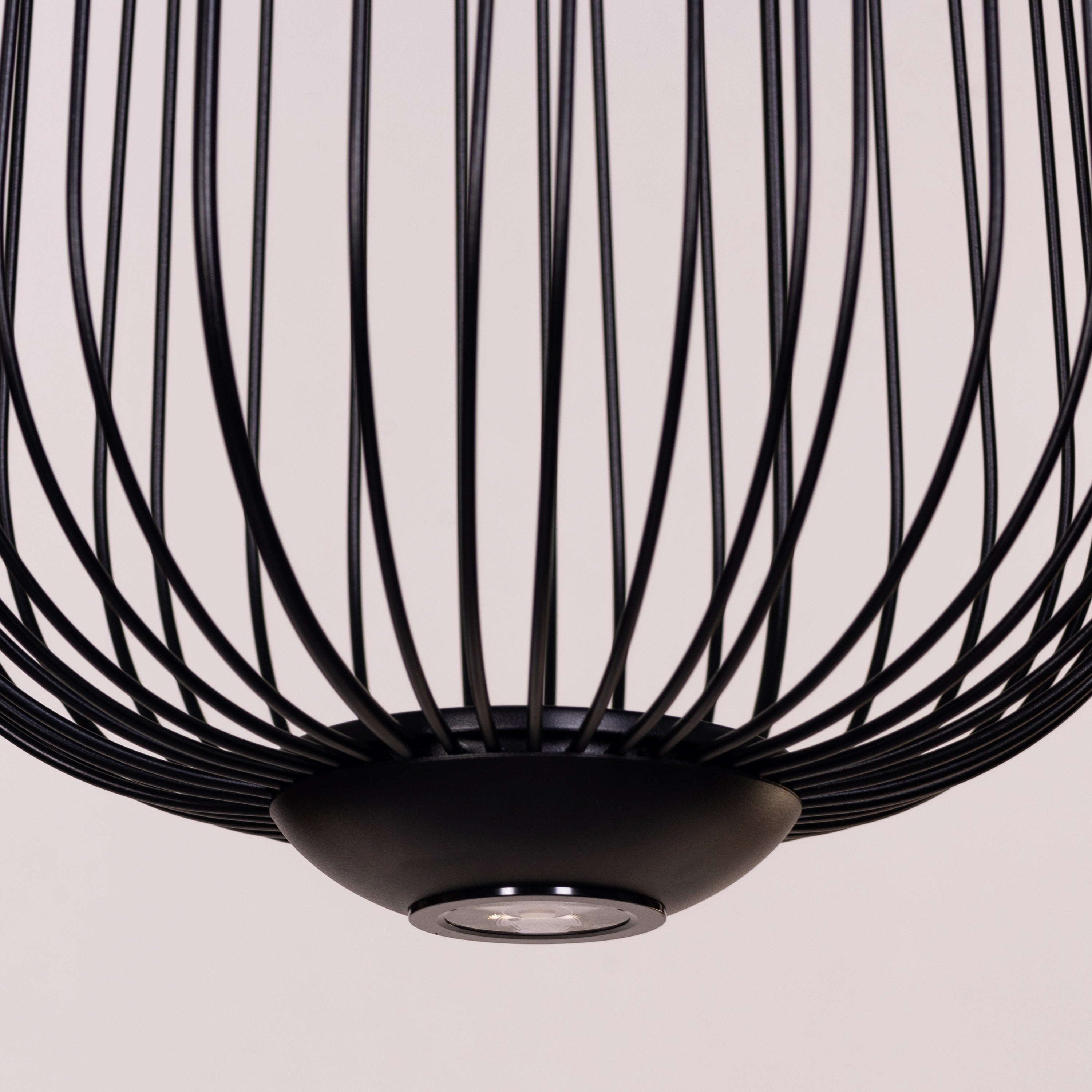 Playback (Black, 3 Color LED) Pendant Light
