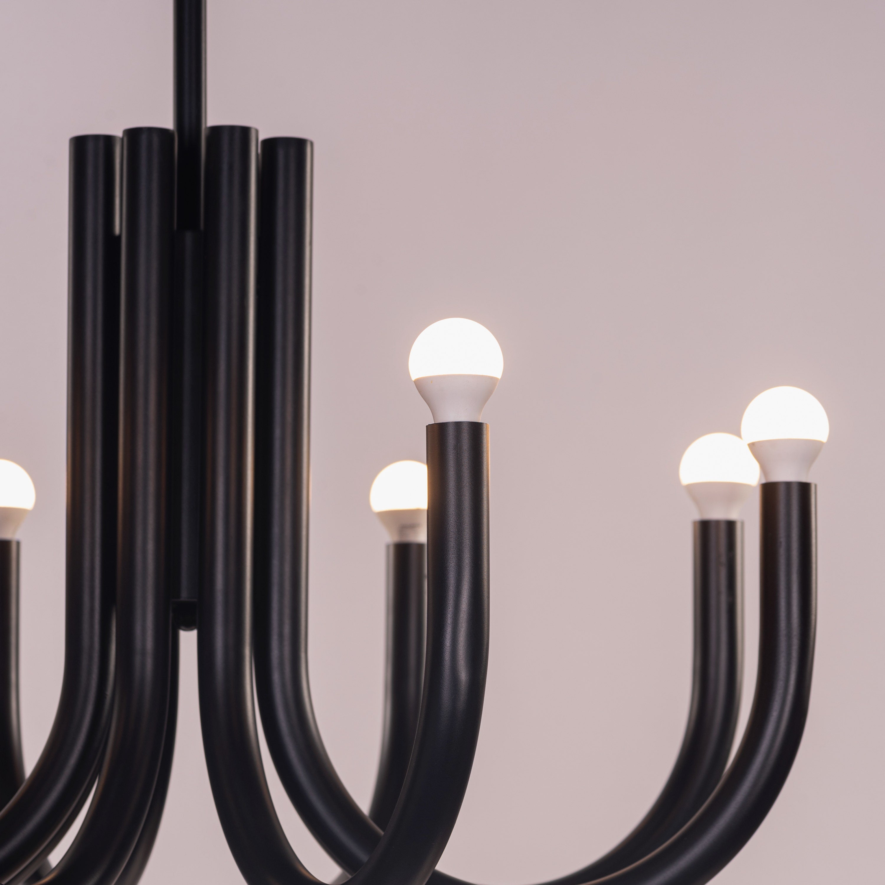 Glisten Up (Black) Chandelier