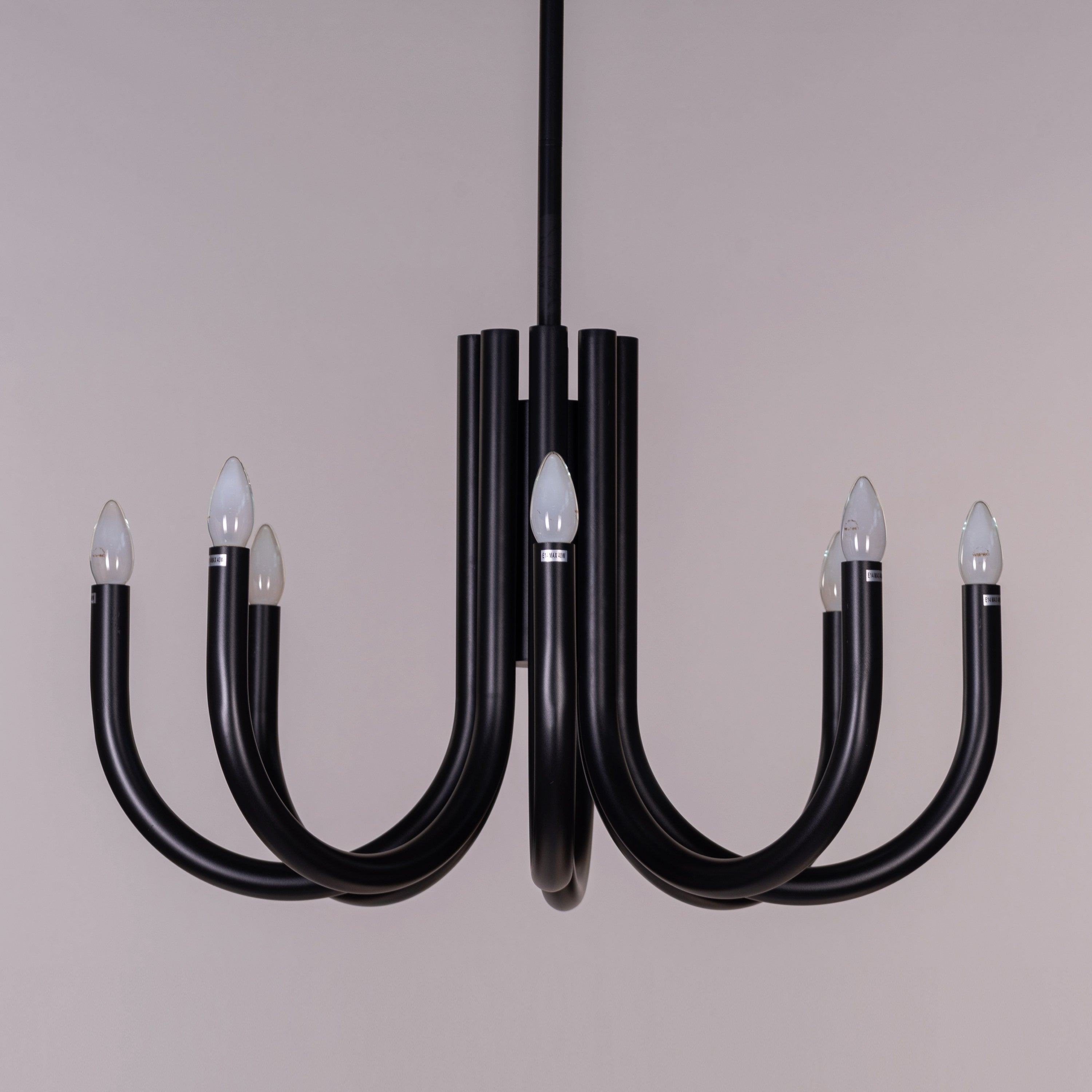 Glisten Up (Black) Chandelier