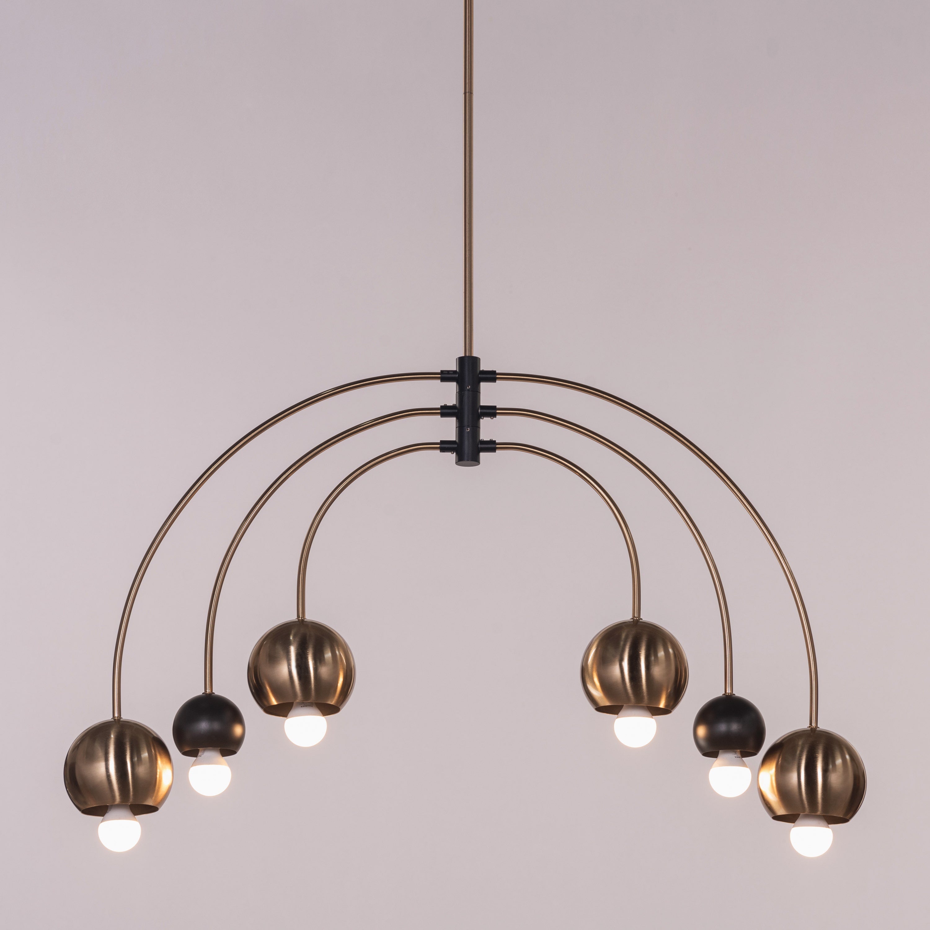 If I Could I Would (Black, Gold) Chandelier