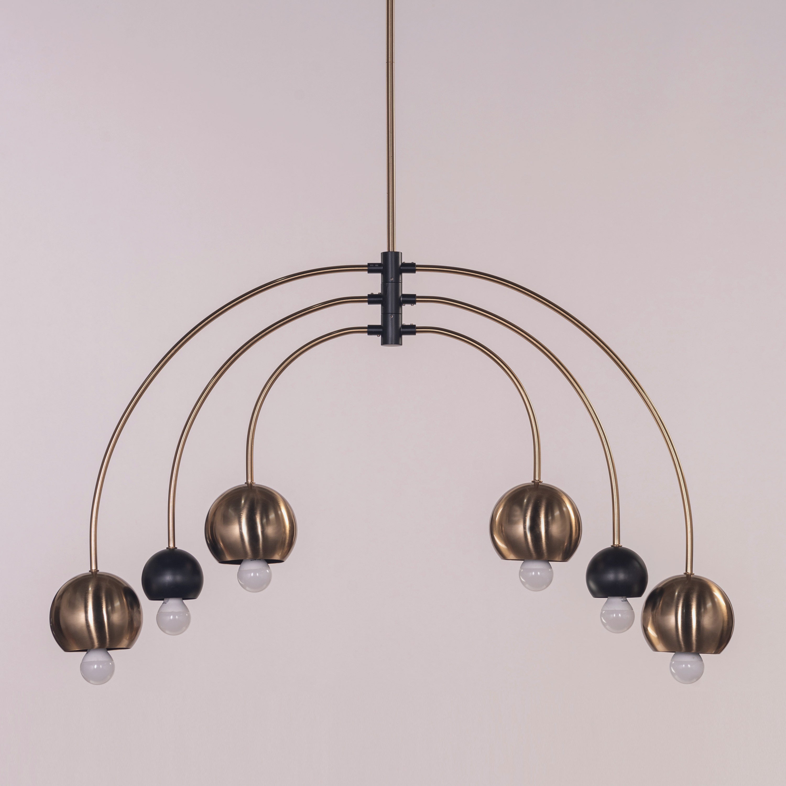 If I Could I Would (Black, Gold) Chandelier
