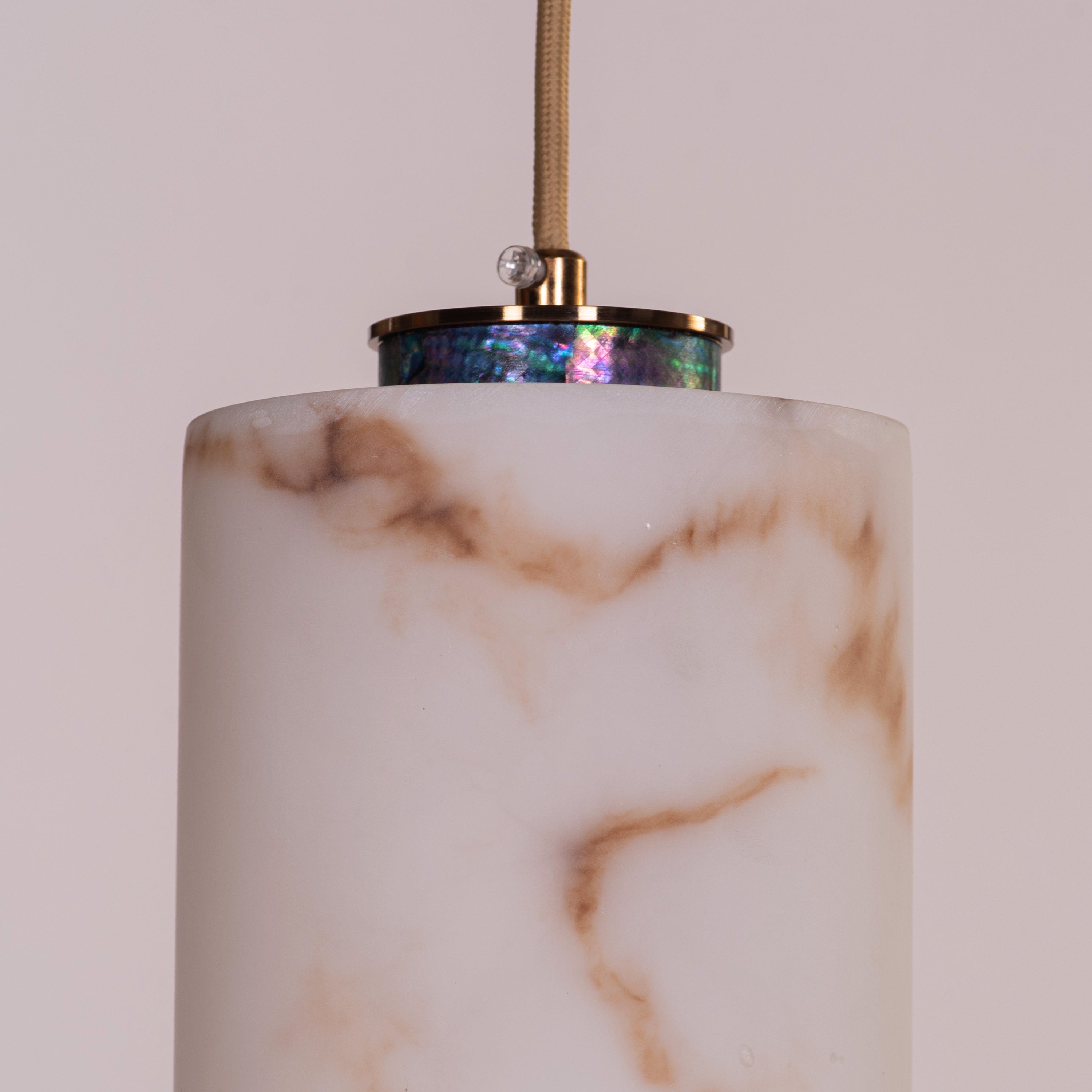 Ever Ours (Gold, White) Imitation Stones Pendant Light