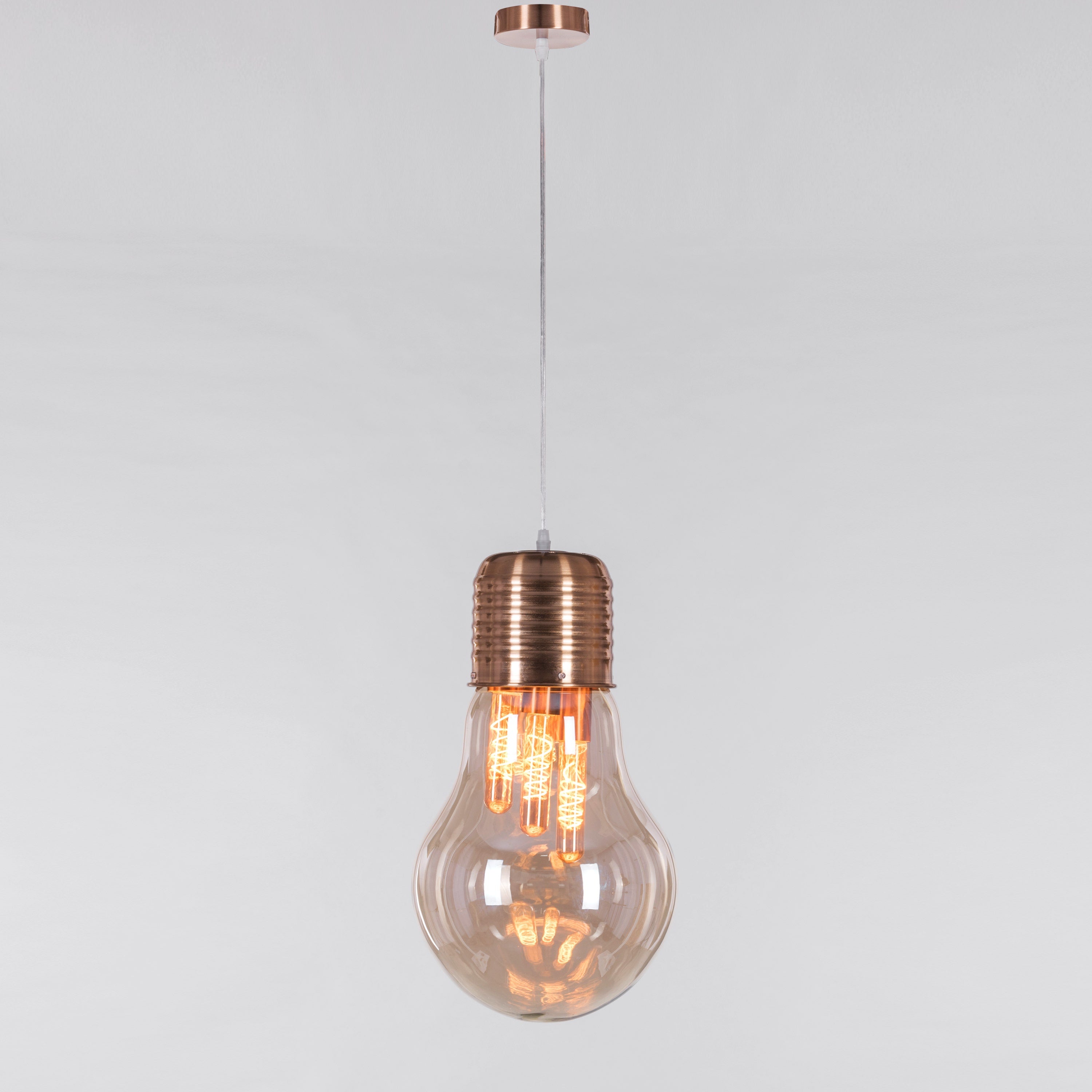 Elfin Magic (Amber) Glass Pendant Light