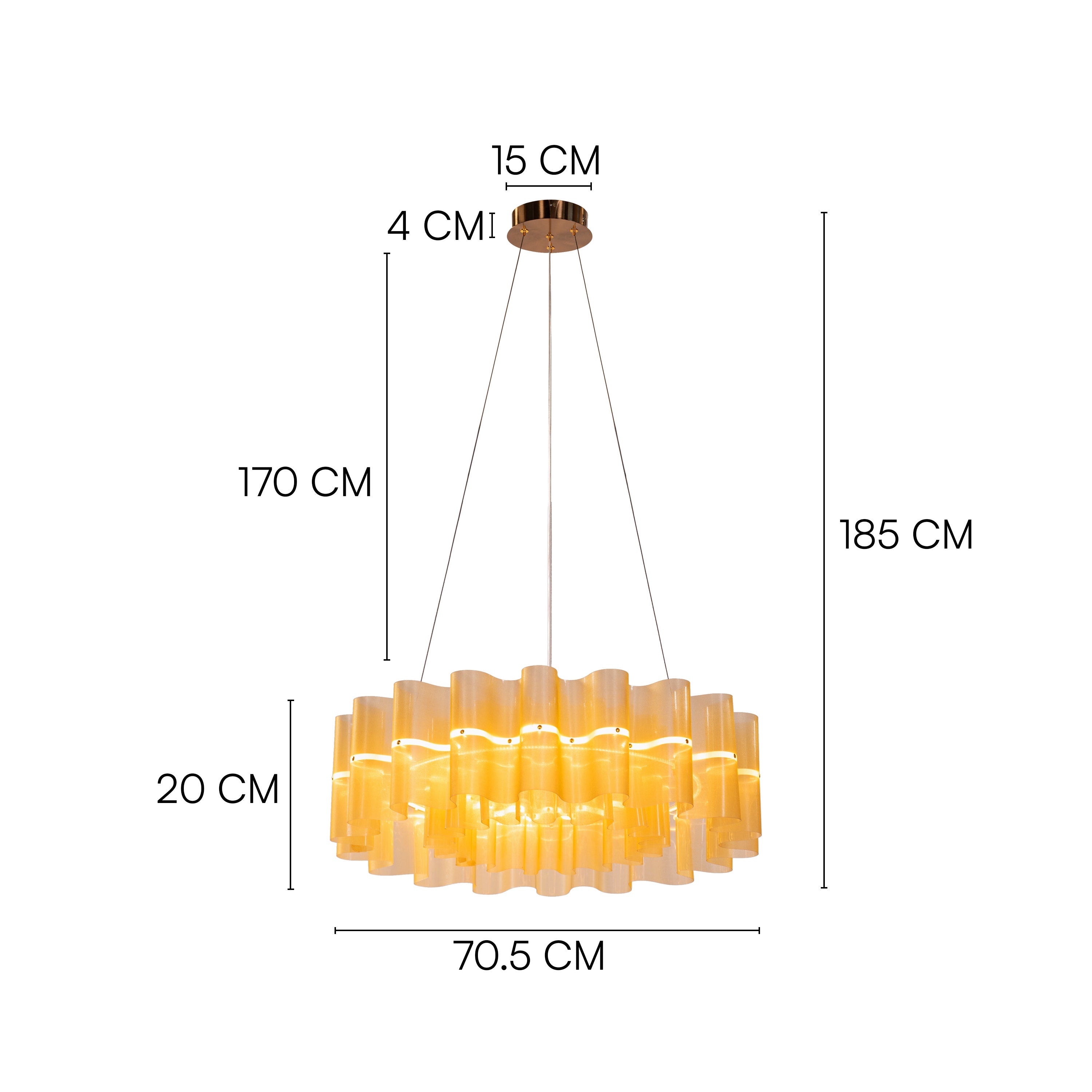 Strangers To Friends Chandelier