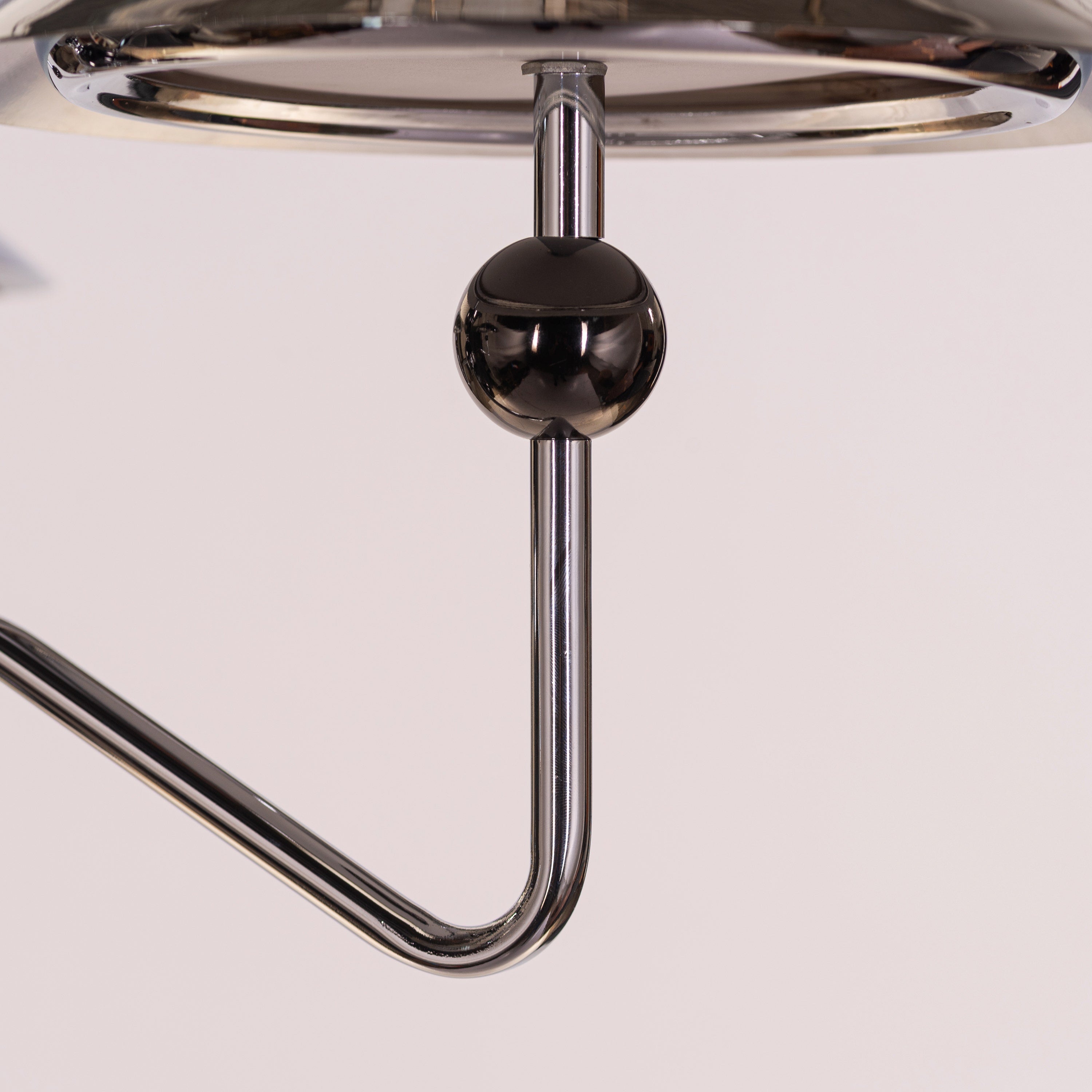 Anything Is Possible (Medium, Pearl Black/Chrome) Chandelier