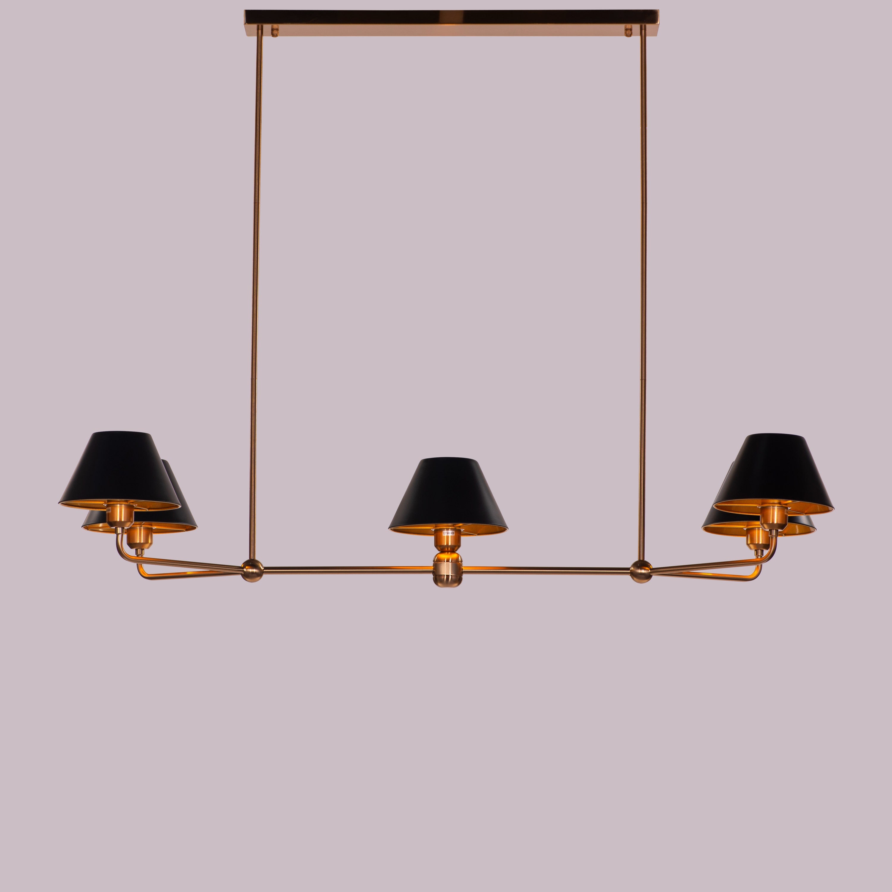 King Is Gone (Gold, Black) Chandelier