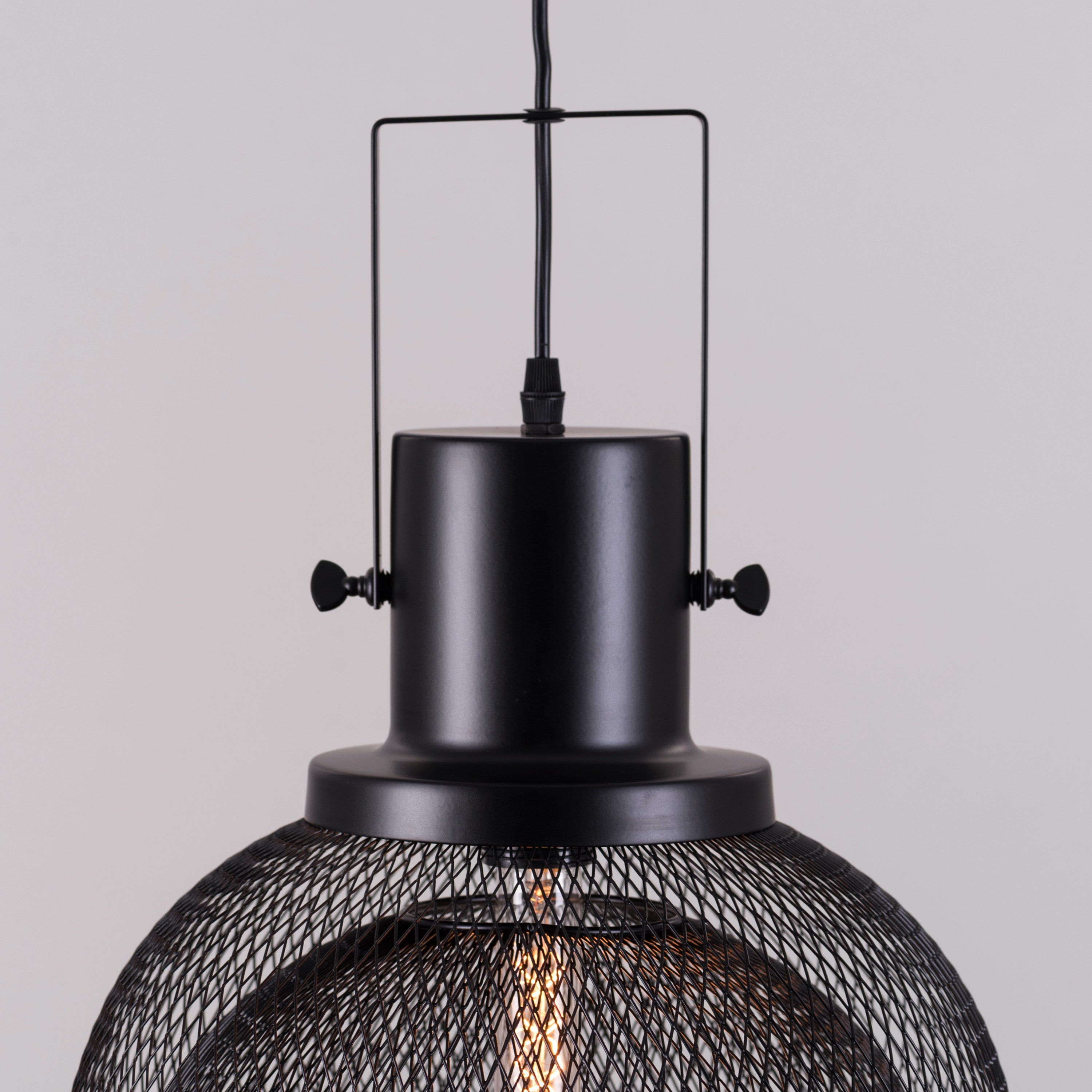 Resort Chic Signature (Black) Pendant Light