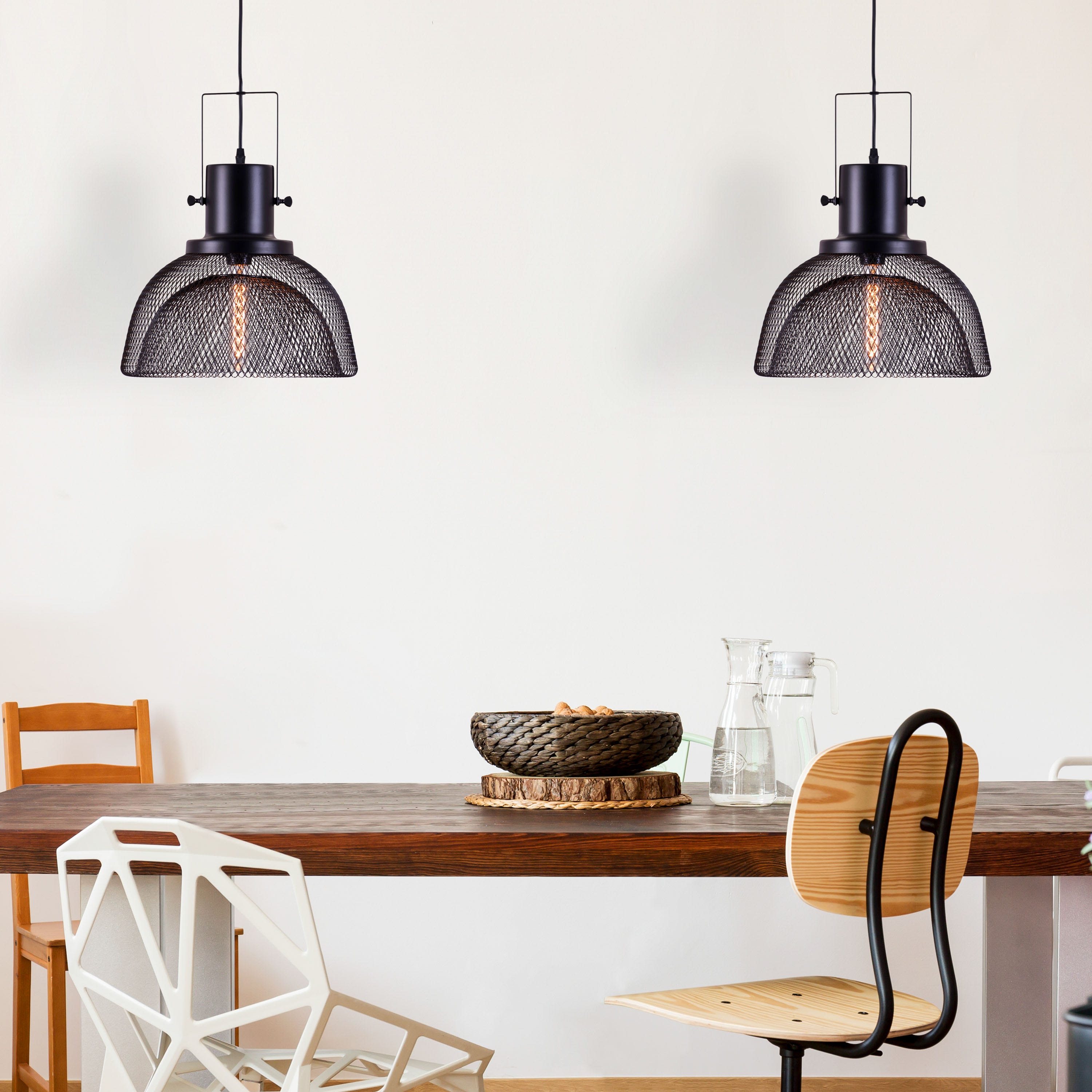 Resort Chic Signature (Black) Pendant Light