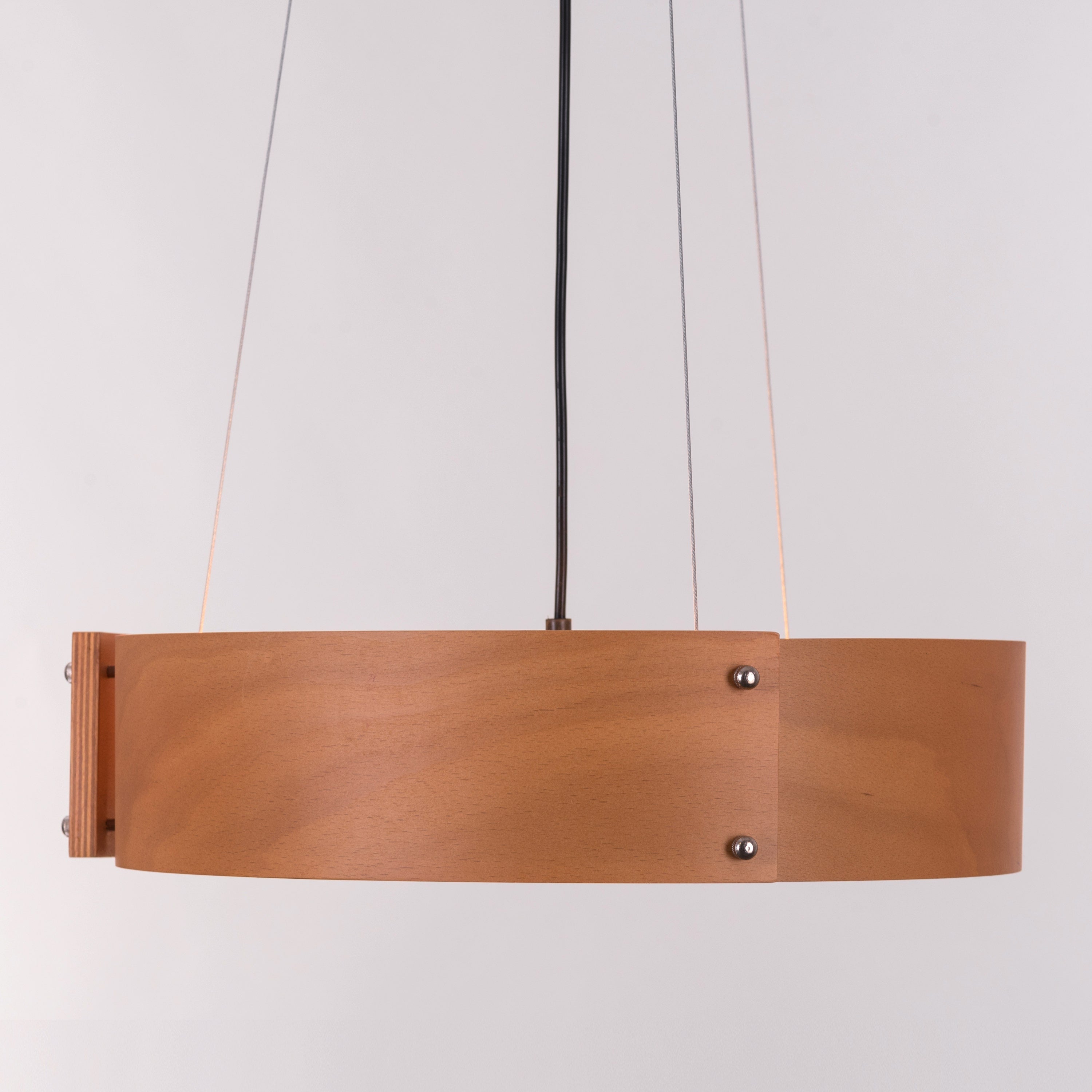 Swiss Chalet (Maple) Wooden Pendant Light