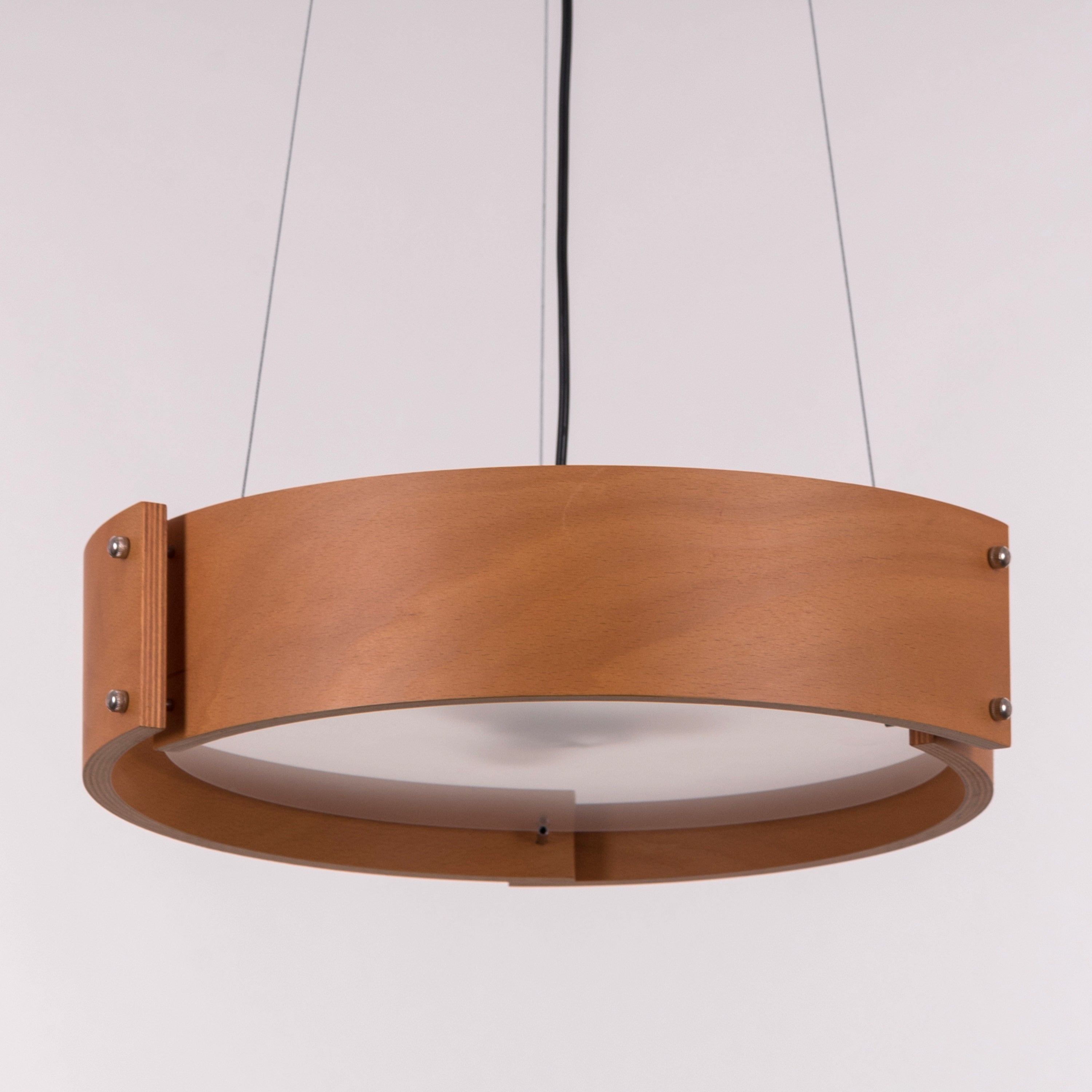 Swiss Chalet (Maple) Wooden Pendant Light