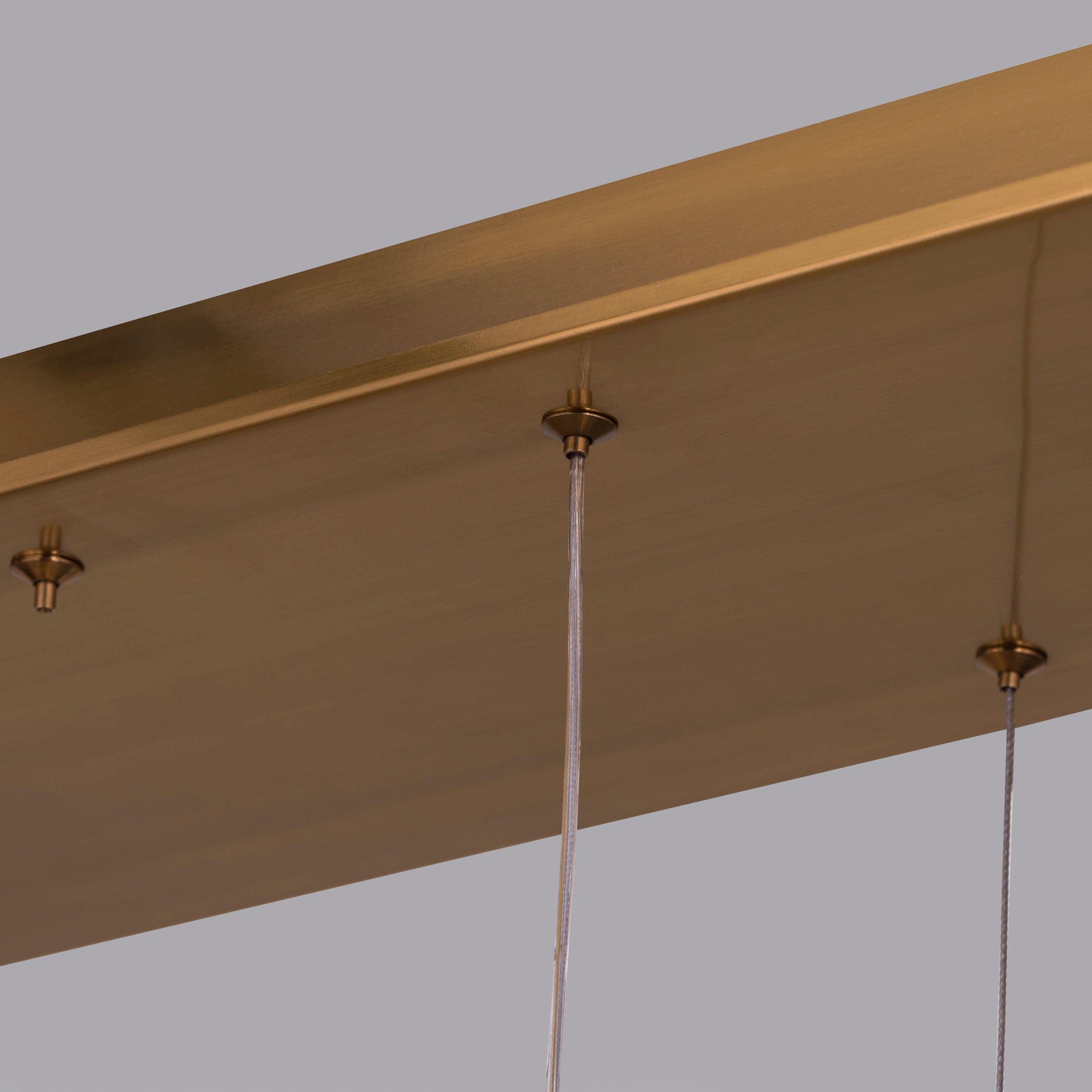 Three Day Weekend (Large, Gold, 3 Color Dimmable LED With Remote Control) Chandelier