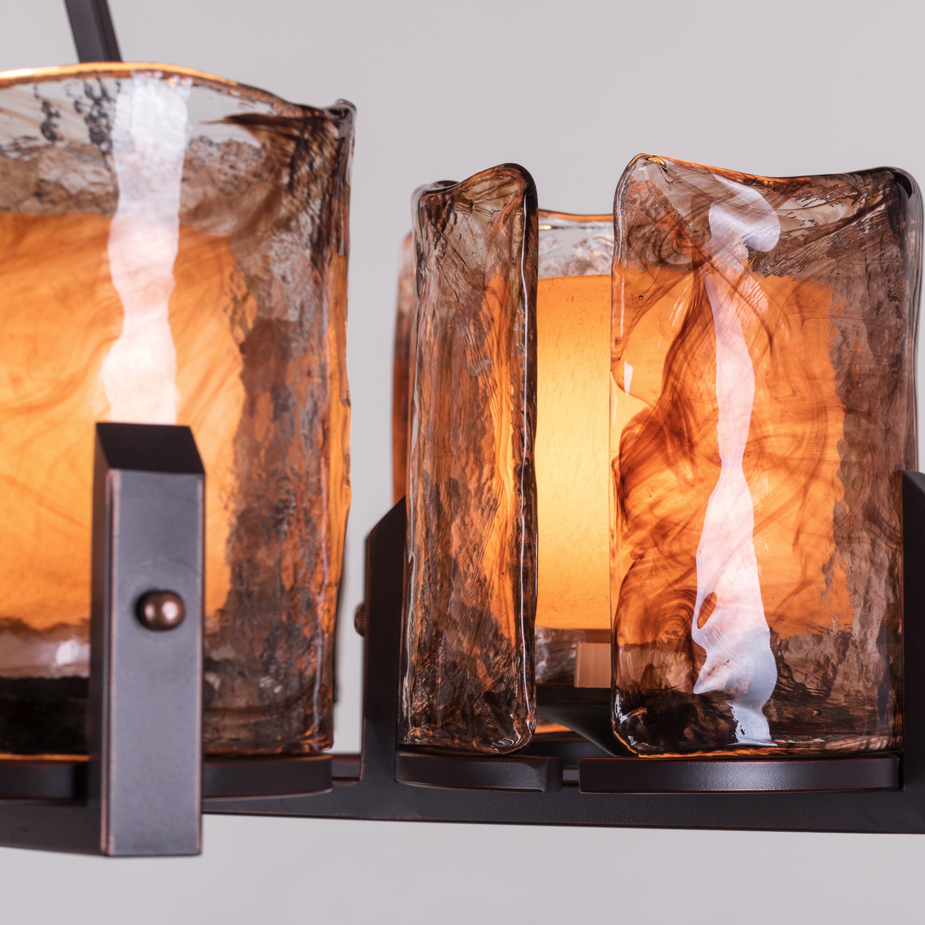 Unrequited Love (Medium, Black, 8 Hurricane) Chandelier