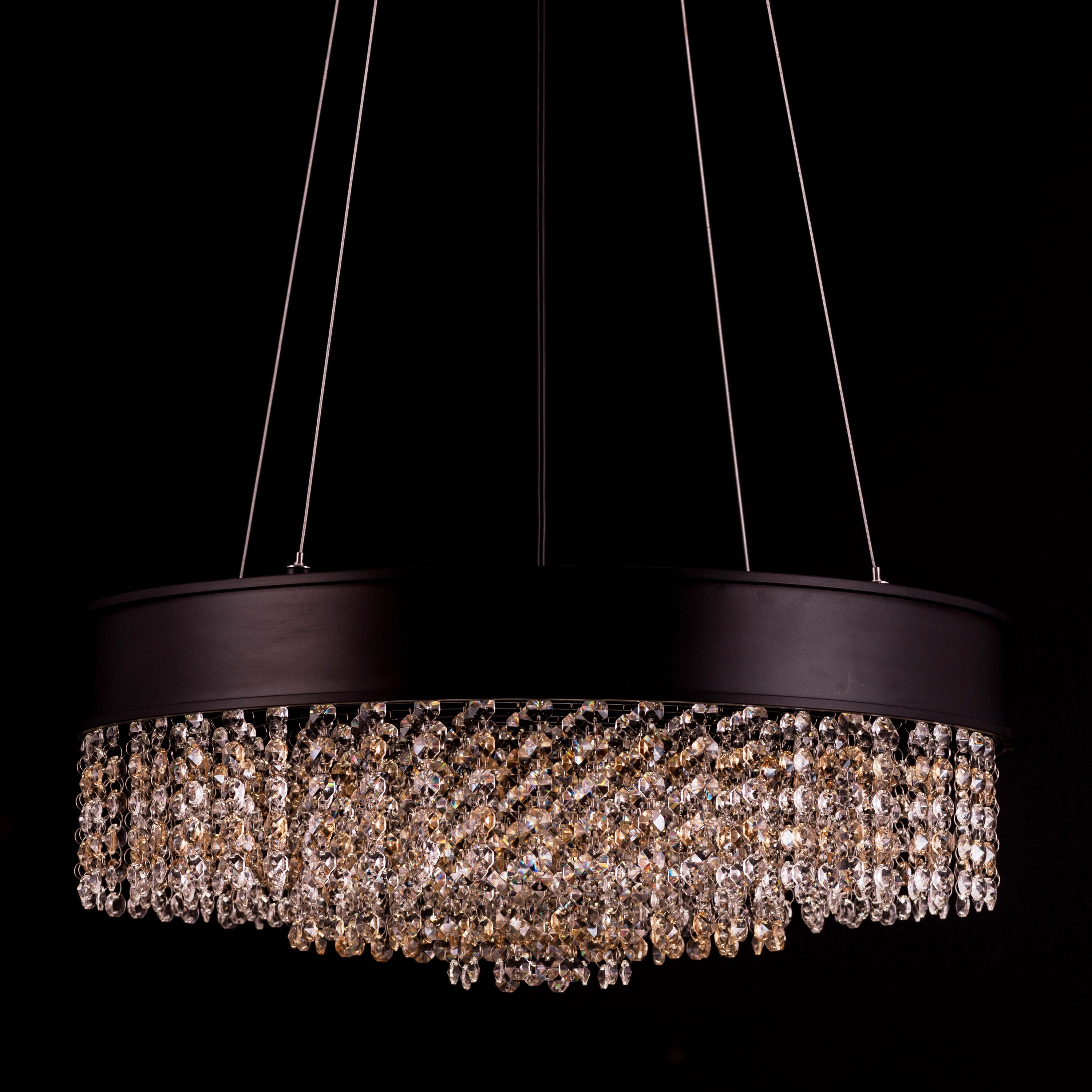 Black Tie (Large) Crystal Chandelier