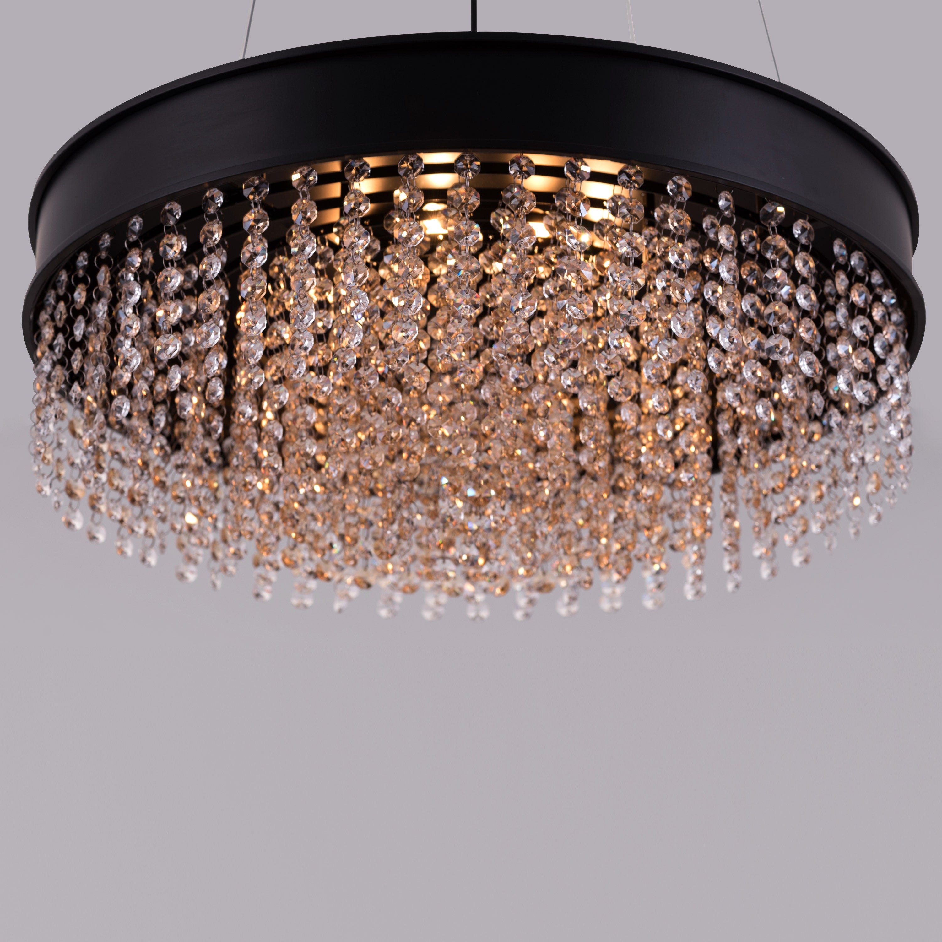 Black Tie (Large) Crystal Chandelier