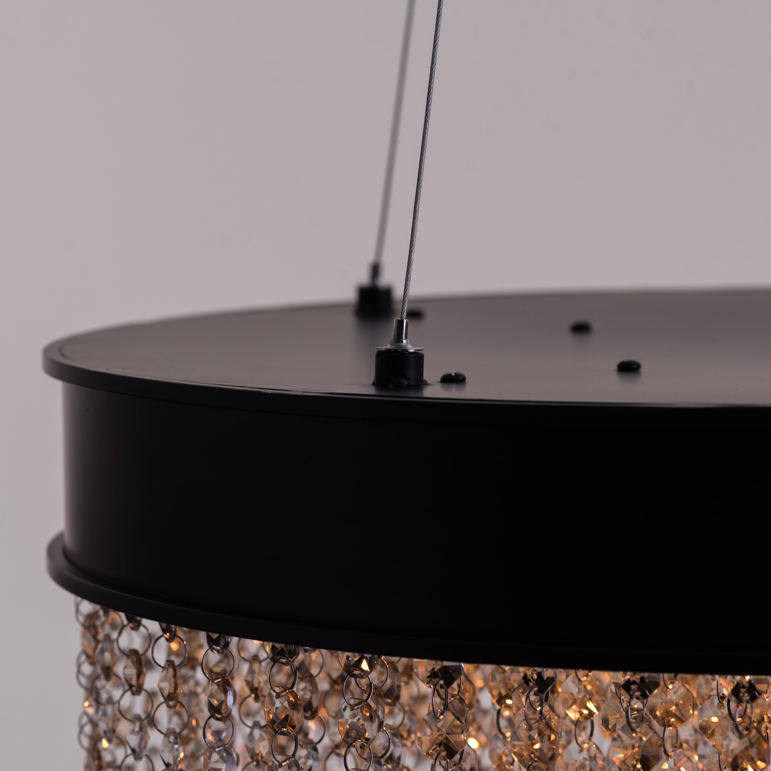 Black Tie (Large) Crystal Chandelier