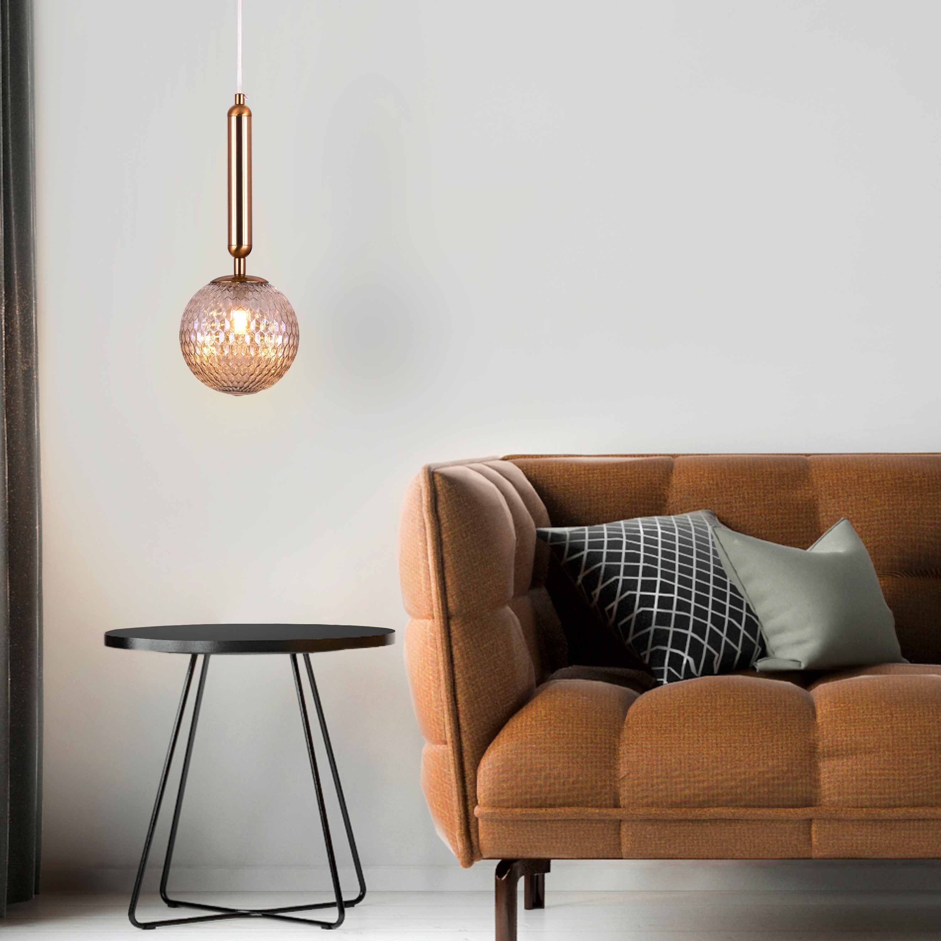 White Lies (Gold) Pendant Light