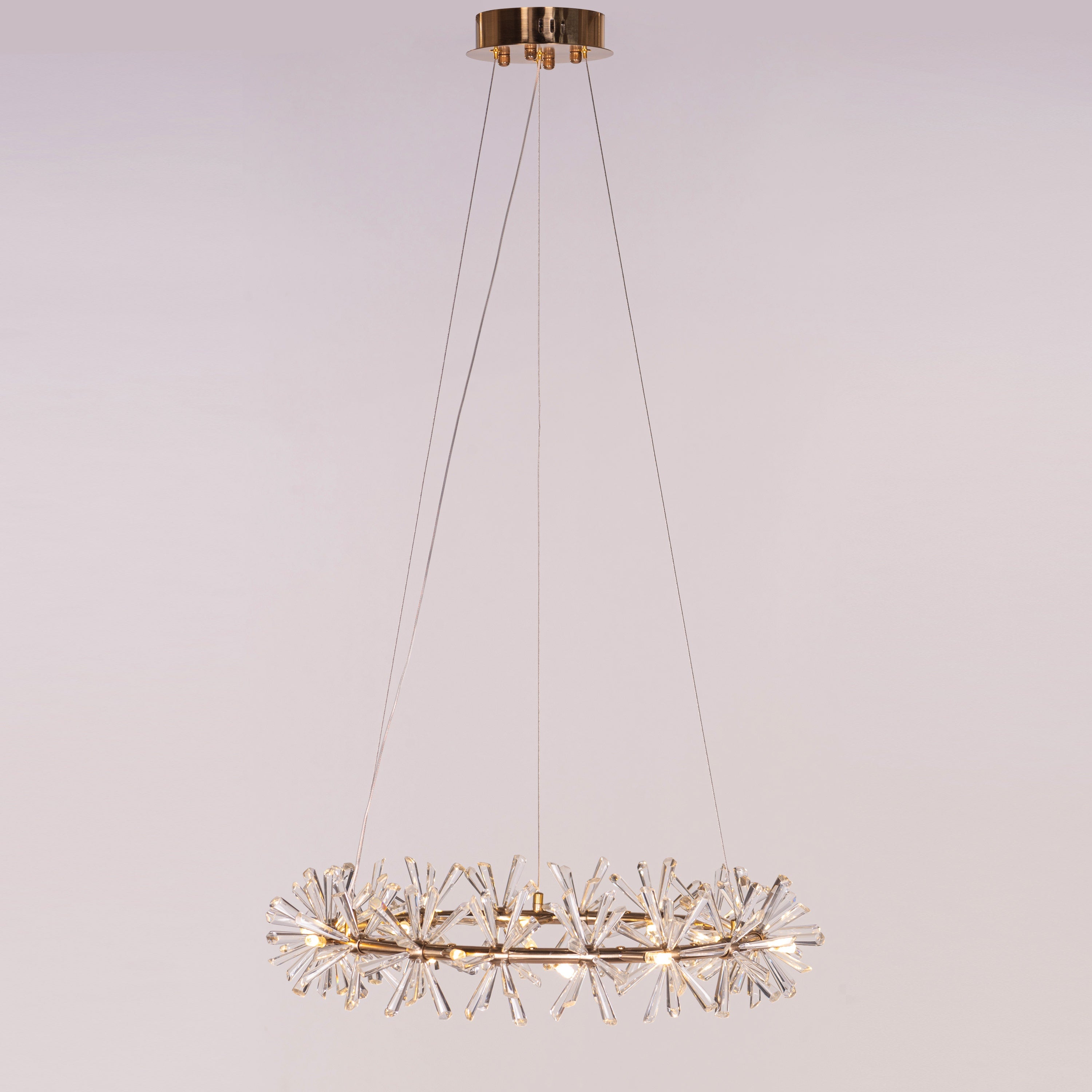 See Me In A Crown (Small, Gold) Crystal Chandelier
