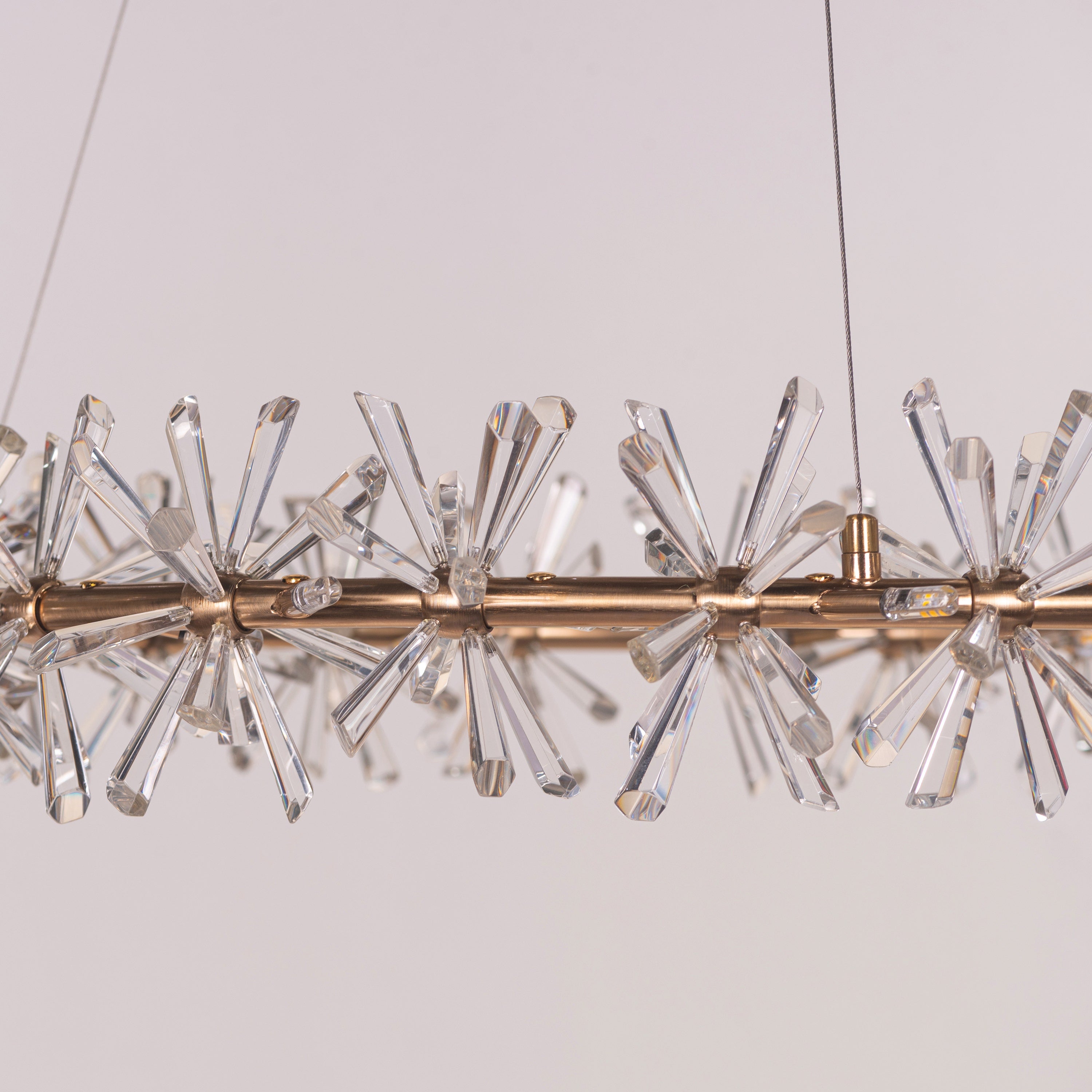 See Me In A Crown (Large, Gold) Crystal Chandelier