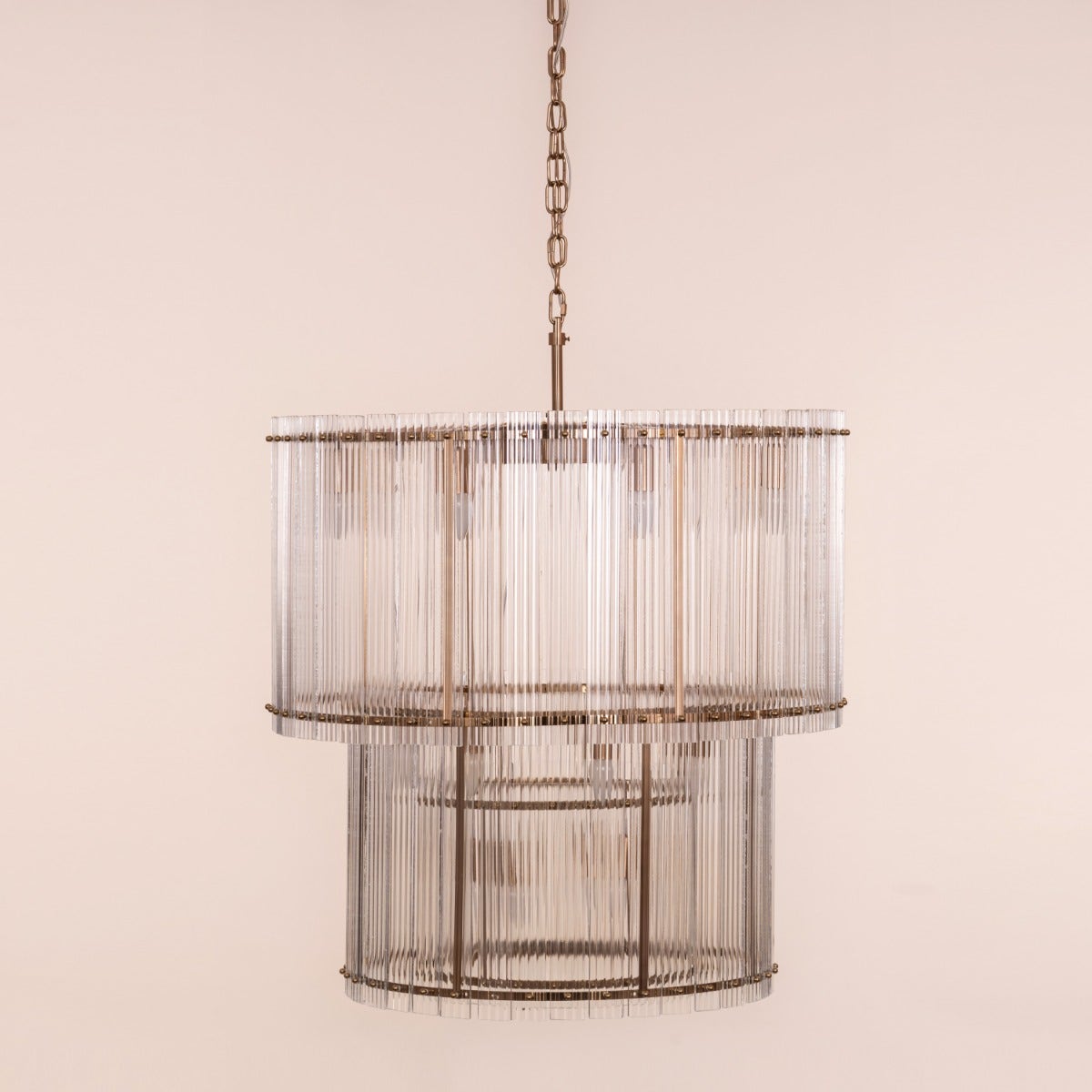 Take Me To The Hamptons (Large, Round, Gold) Chandelier