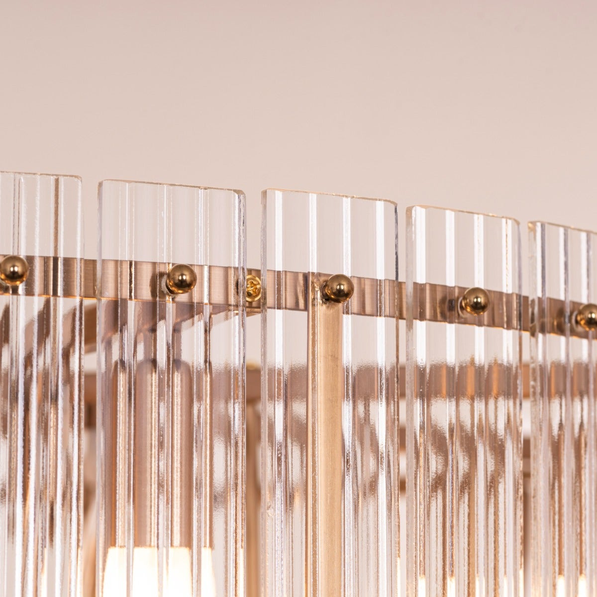 Take Me To The Hamptons (Large, Round, Gold) Chandelier