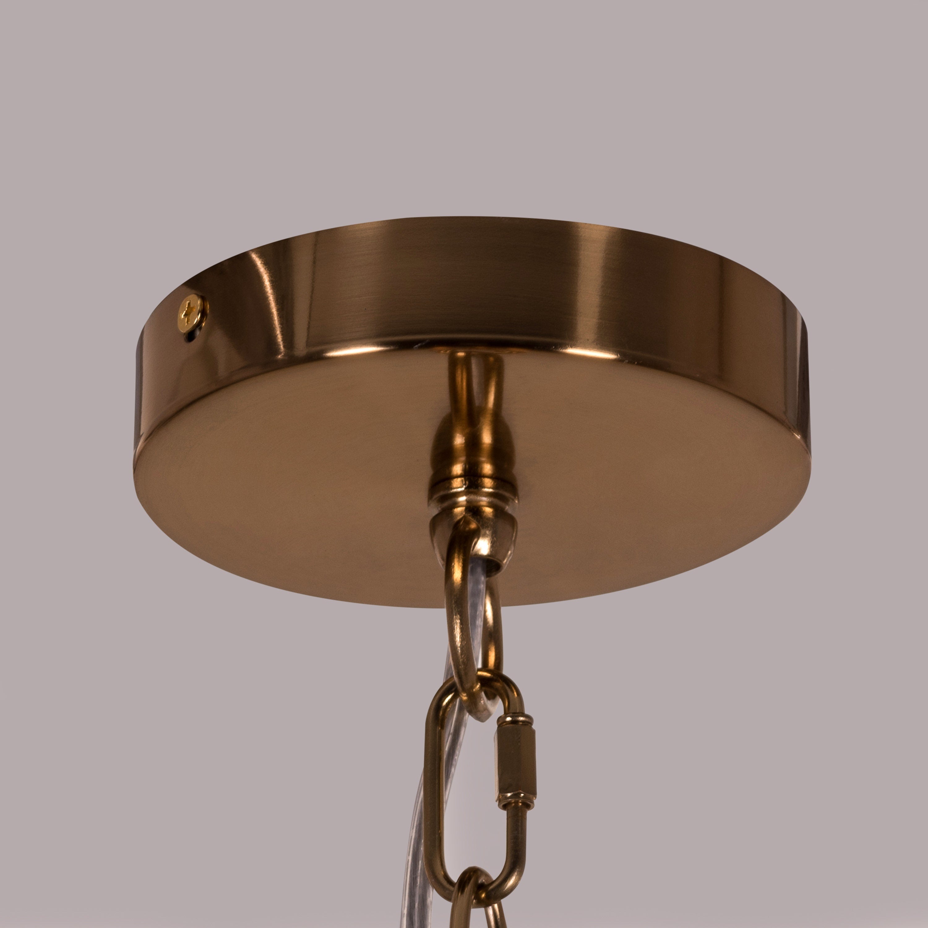 So In Love (Small, Gold) Crystal Chandelier