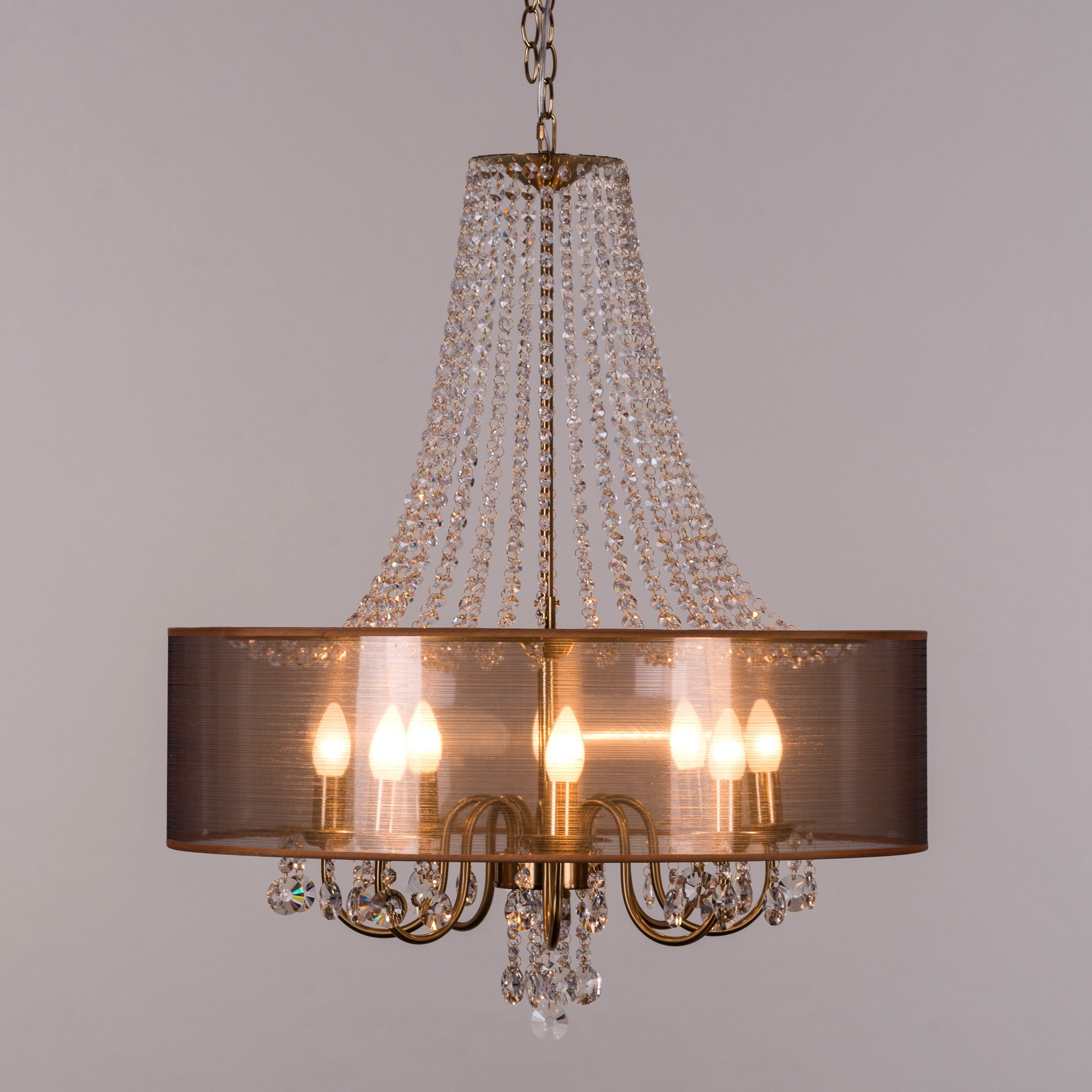 So In Love (Large, Gold) Crystal Chandelier