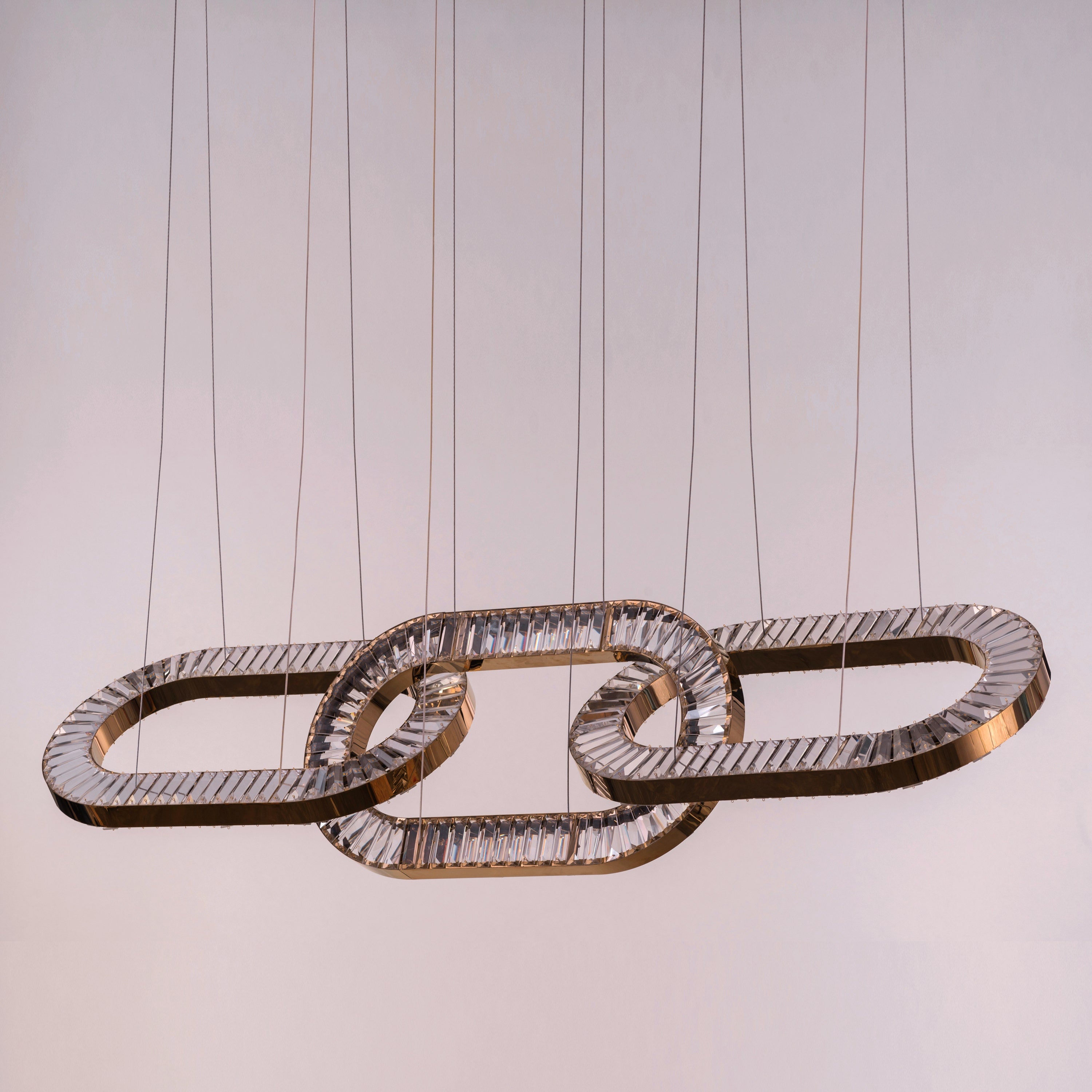 Welcome to Beverly Hills Grand (Large, Gold, 3 Color Dimmable LED With Remote Control) Crystal Chandelier