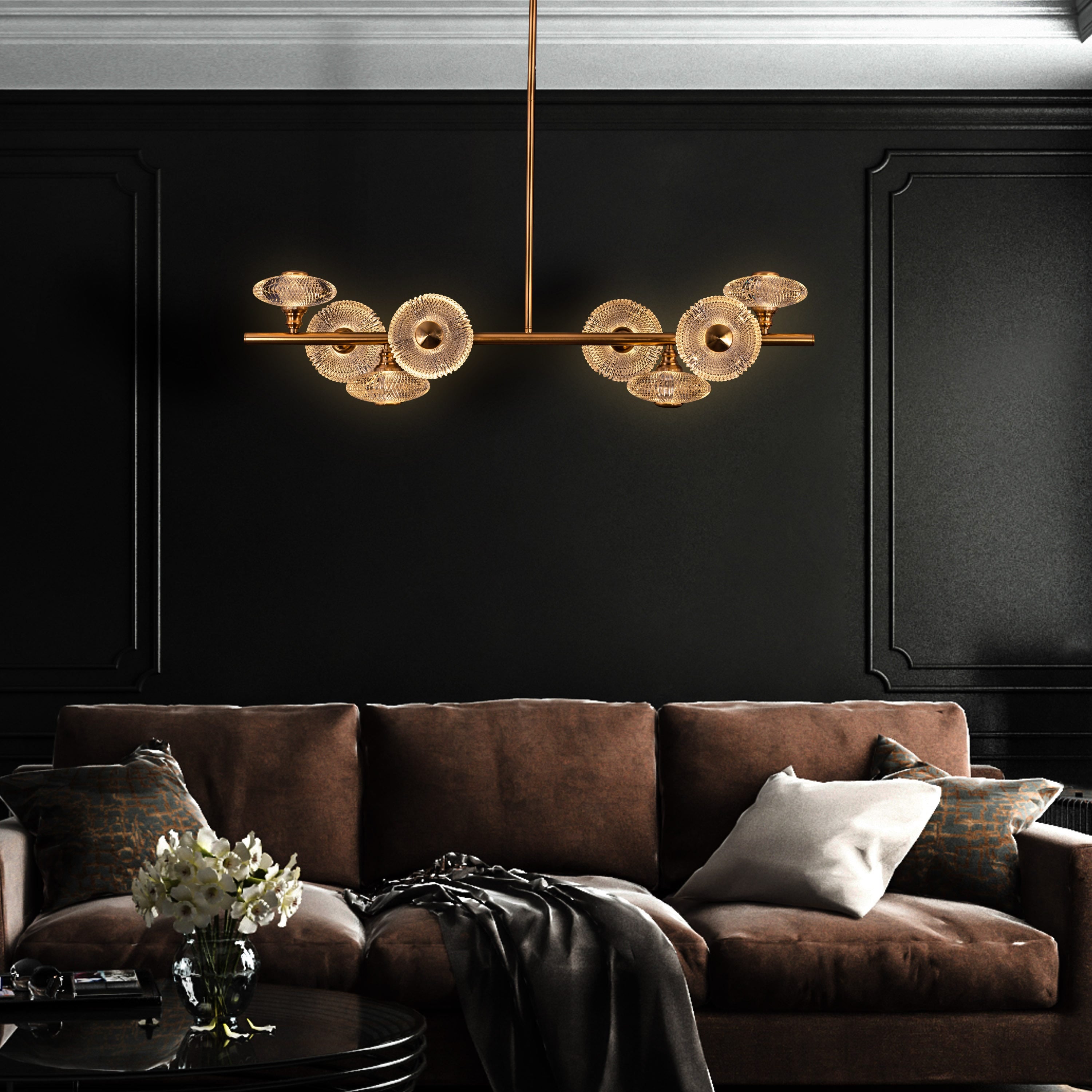 Symbols Of Love (Large, Gold) Chandelier