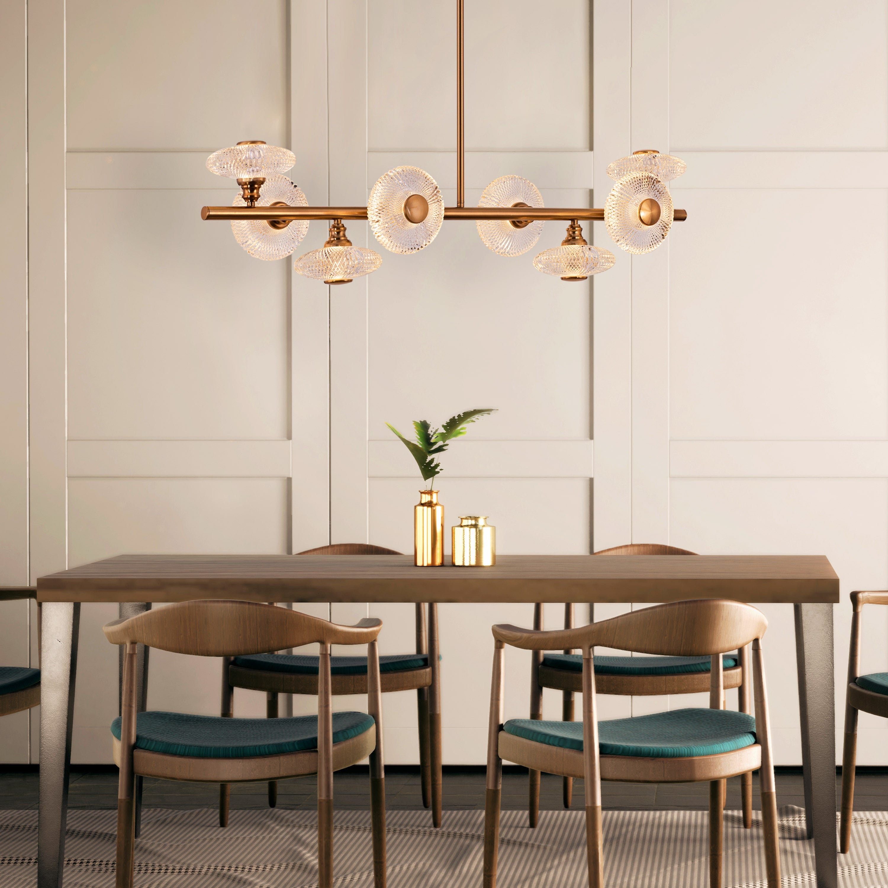 Symbols Of Love (Large, Gold) Chandelier