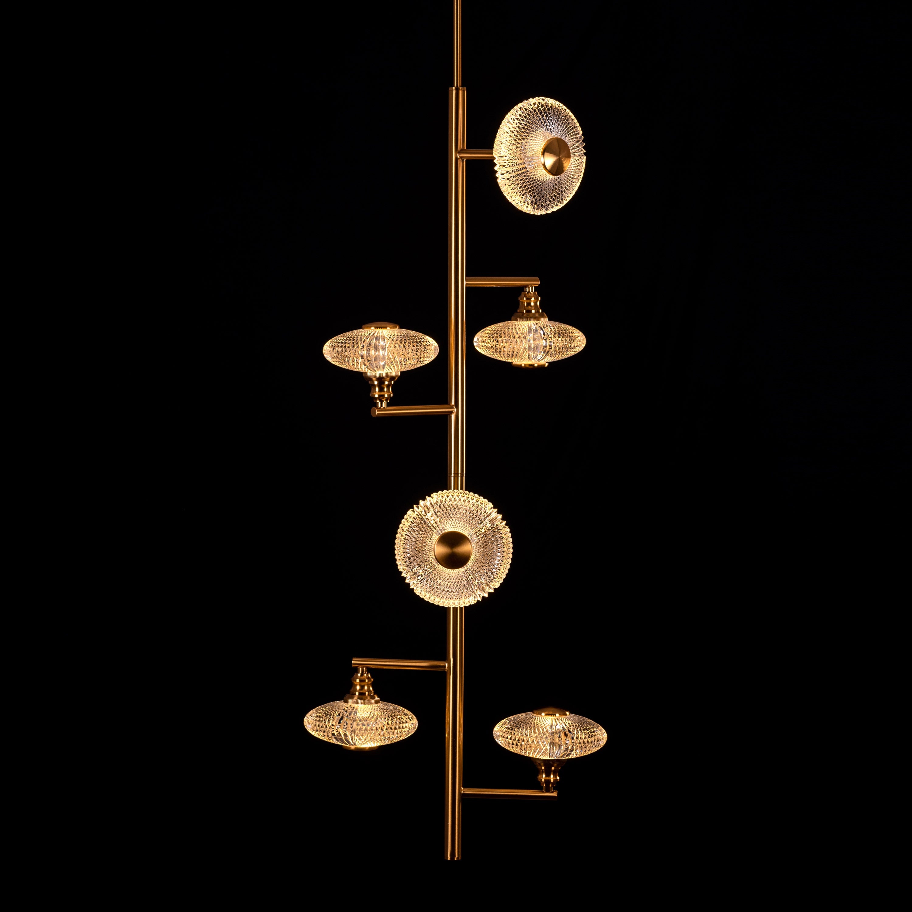 Dream Sequence (Large, Gold) Chandelier