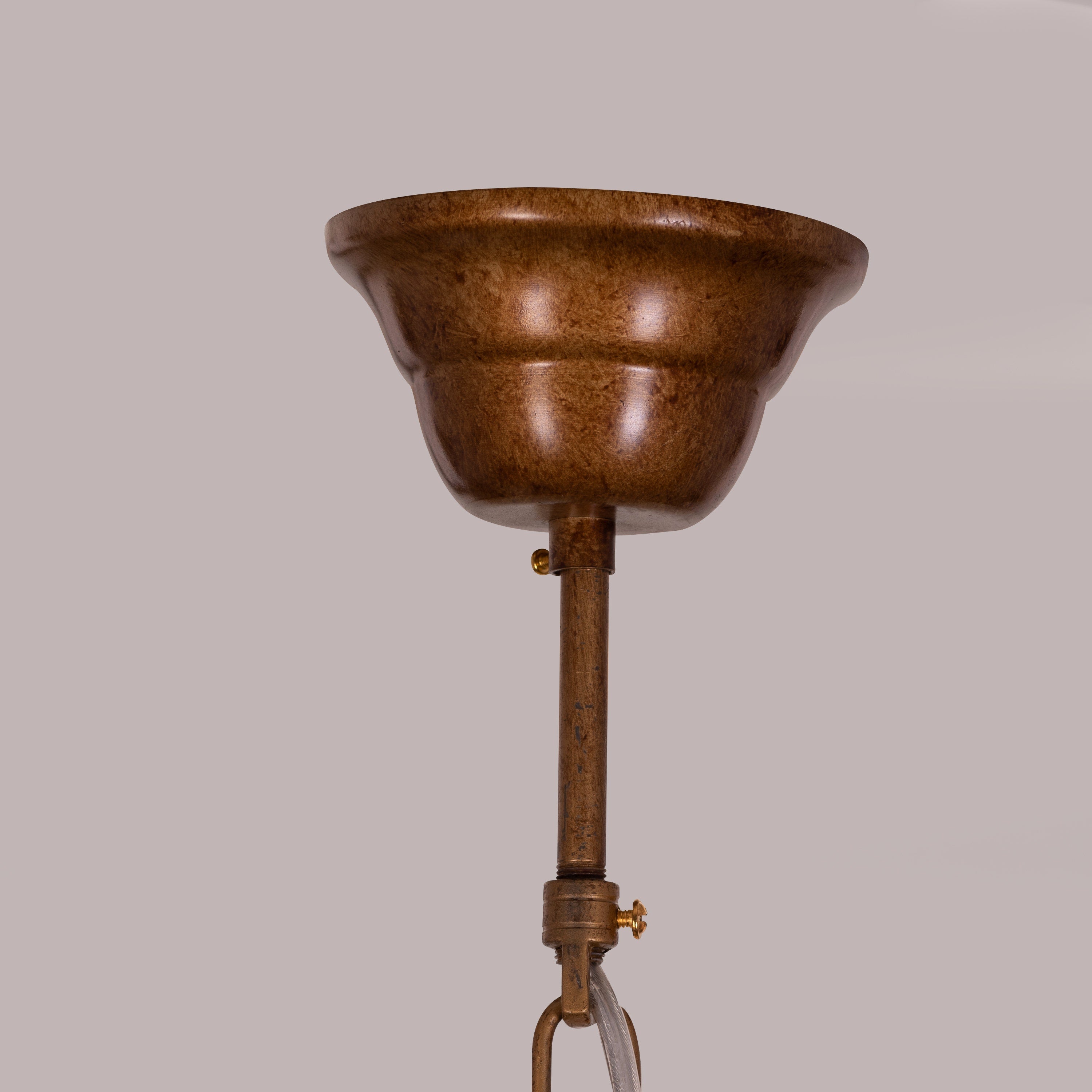 Moonlight Rendezvous (Small, Antique Gold) Crystal Chandelier