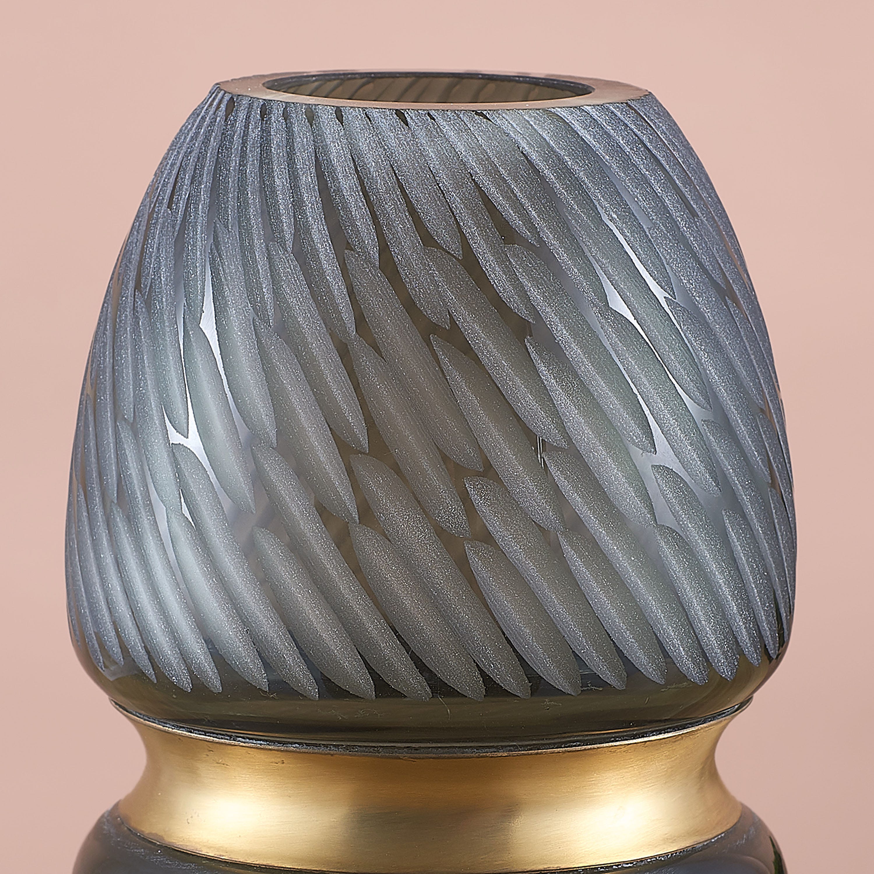 Smoke And Mirrors (Grey/Gold) Glass